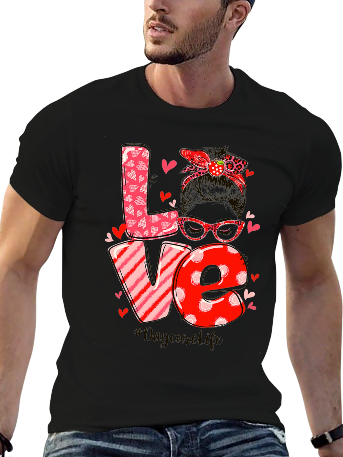 Love Daycare Valentines Day T-Shirt
