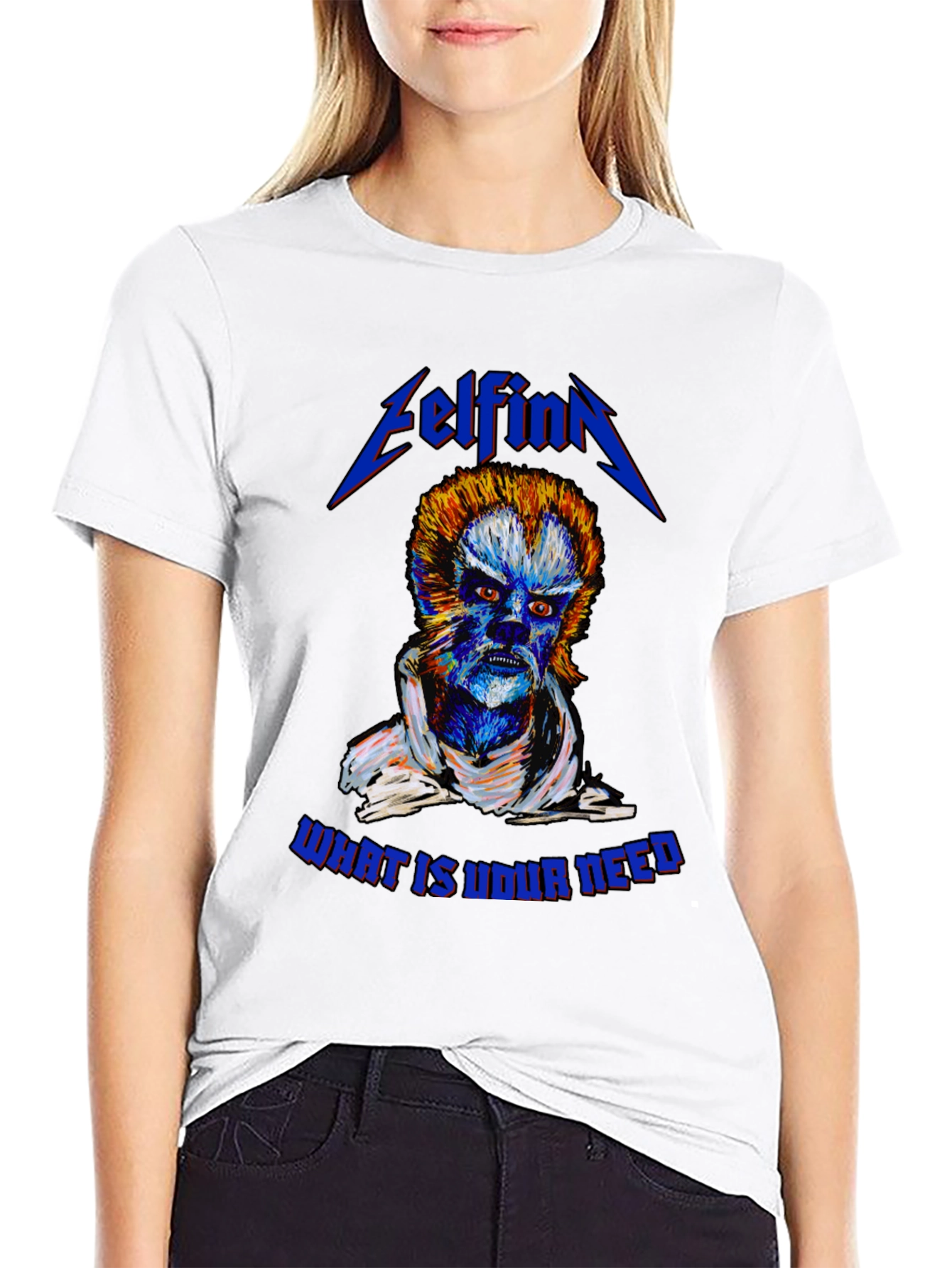 Elfinn What is Your Need Graphic T-Shirt