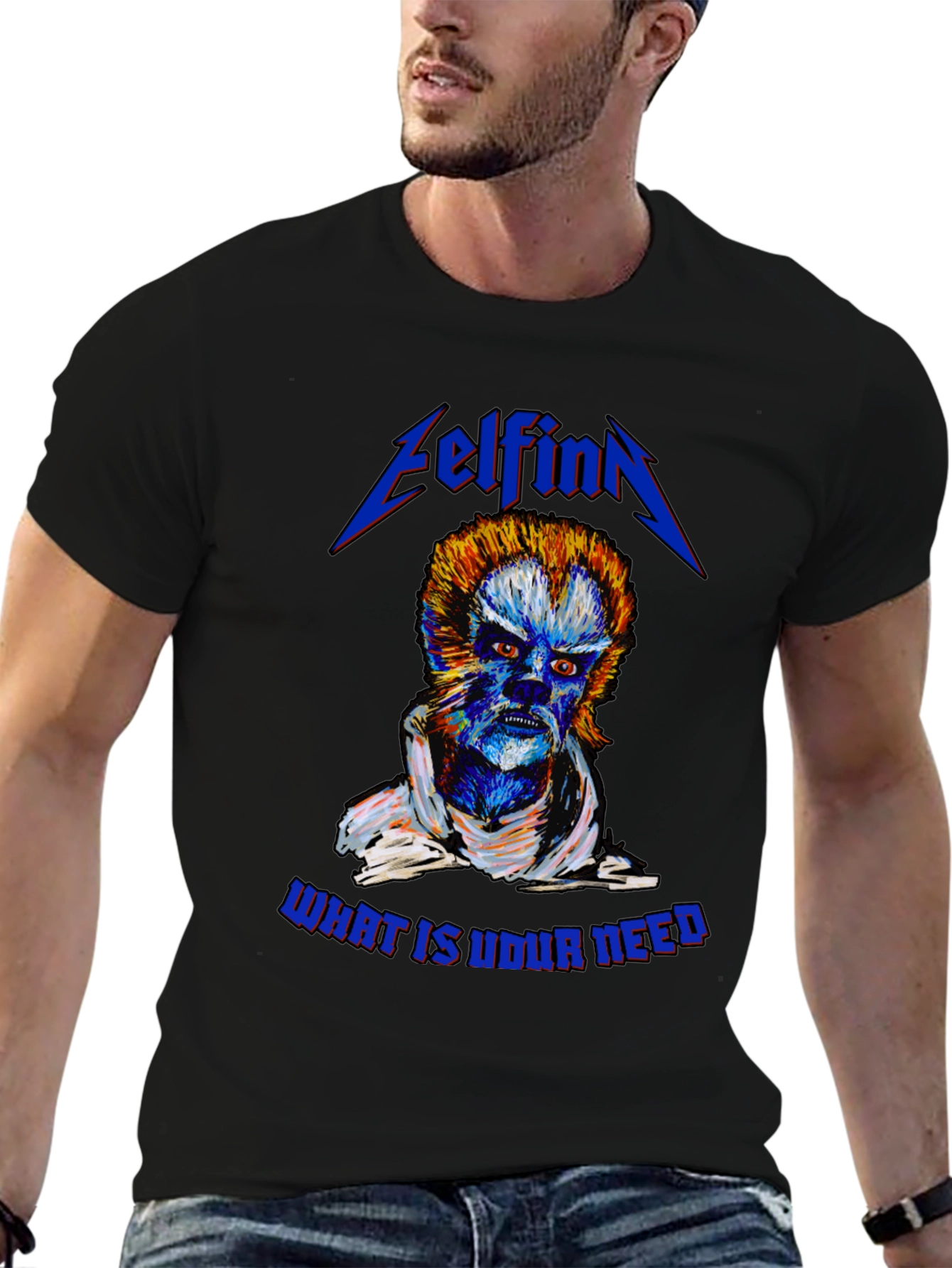 Elfinn What is Your Need Graphic T-Shirt