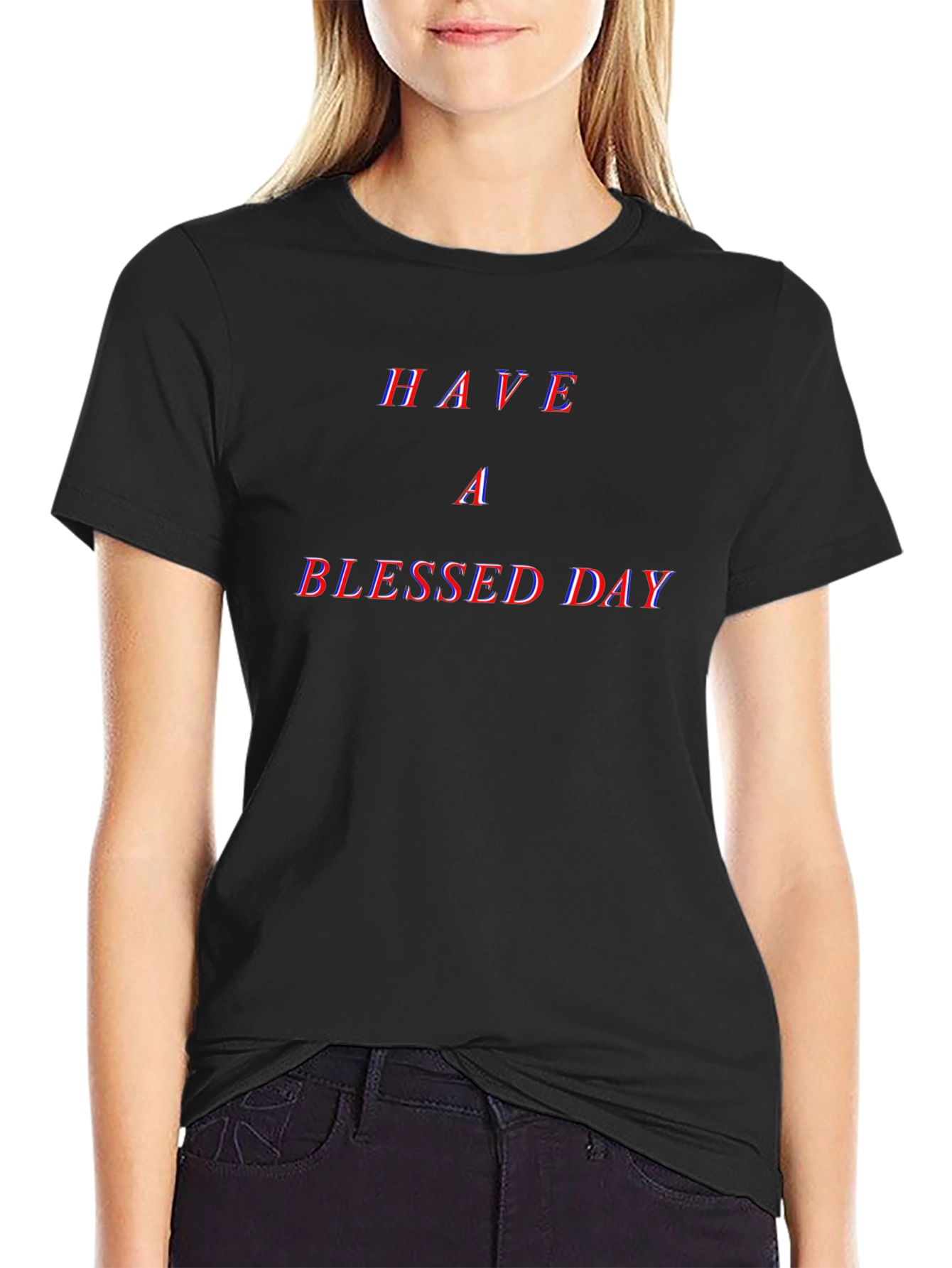 Blessed Day Graphic Tee - Stylish Comfort