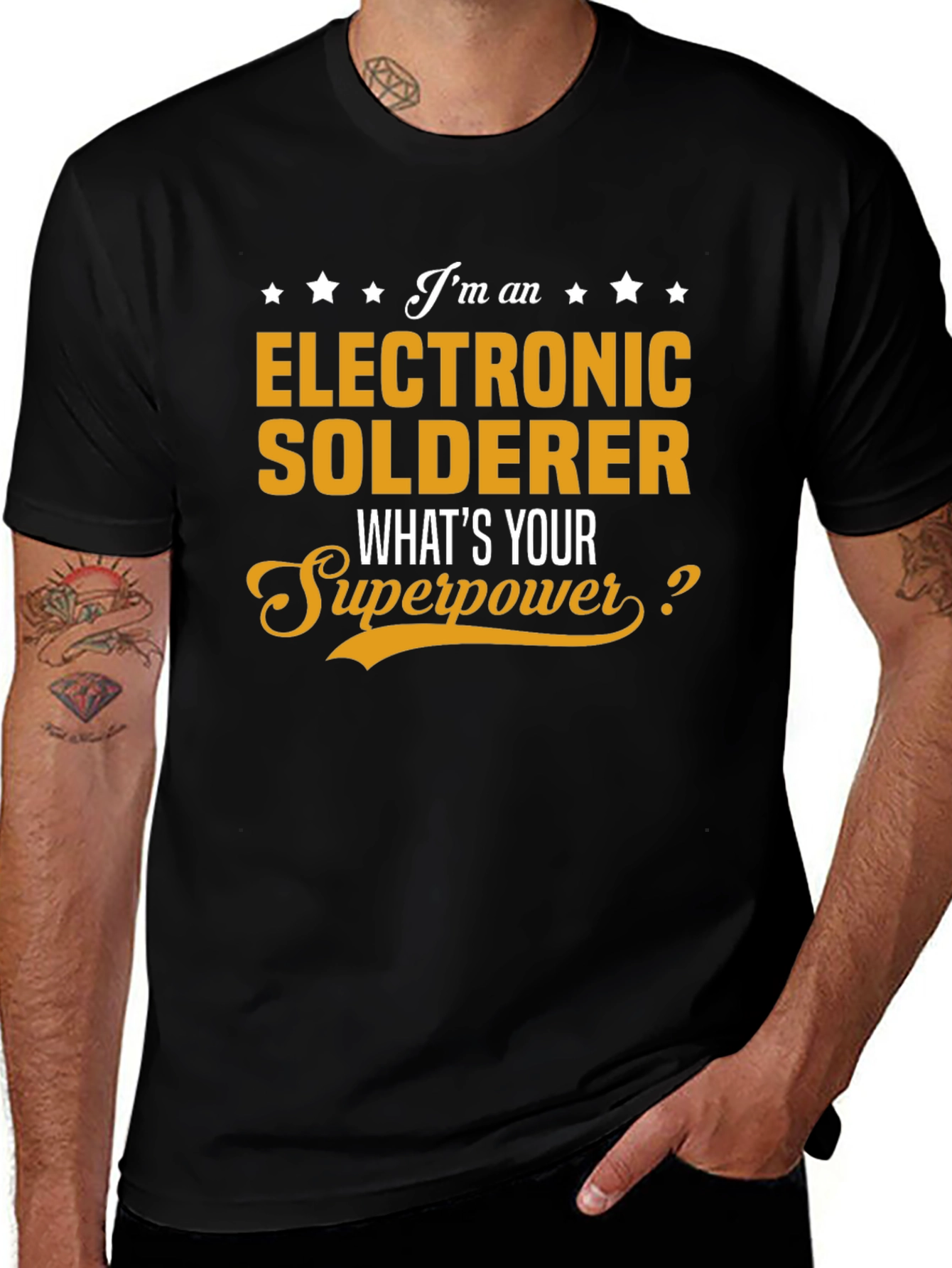 Electronic Solderer Superpower T-Shirt