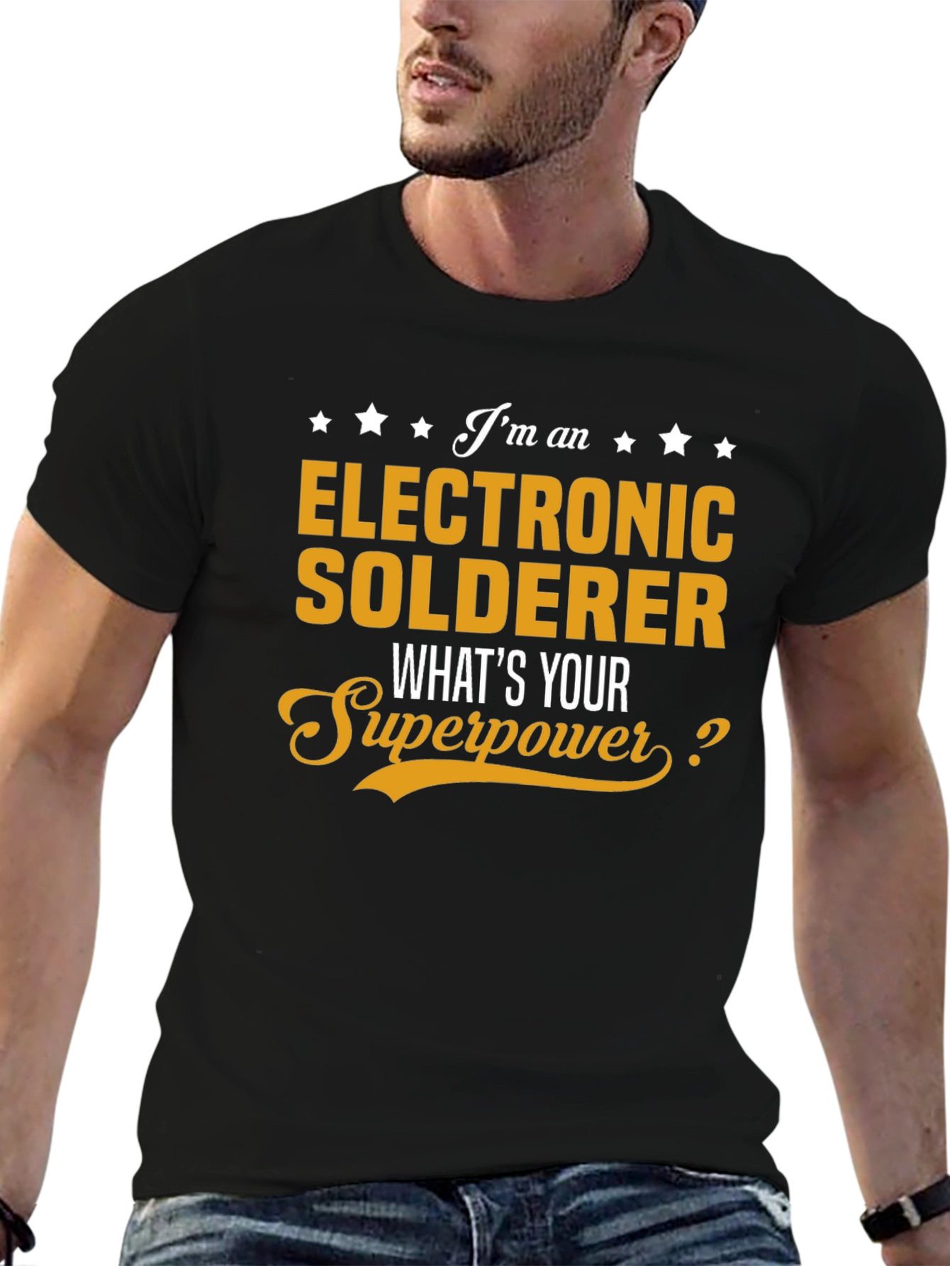 Electronic Solderer Superpower T-Shirt