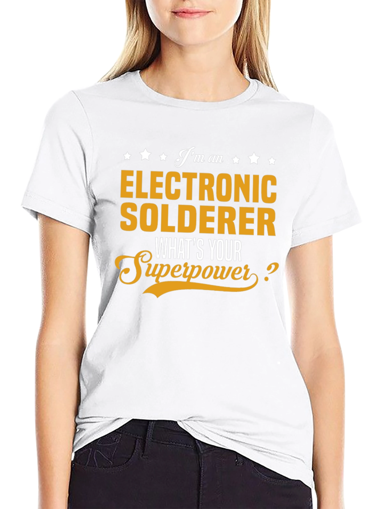 Electronic Solderer Superpower T-Shirt