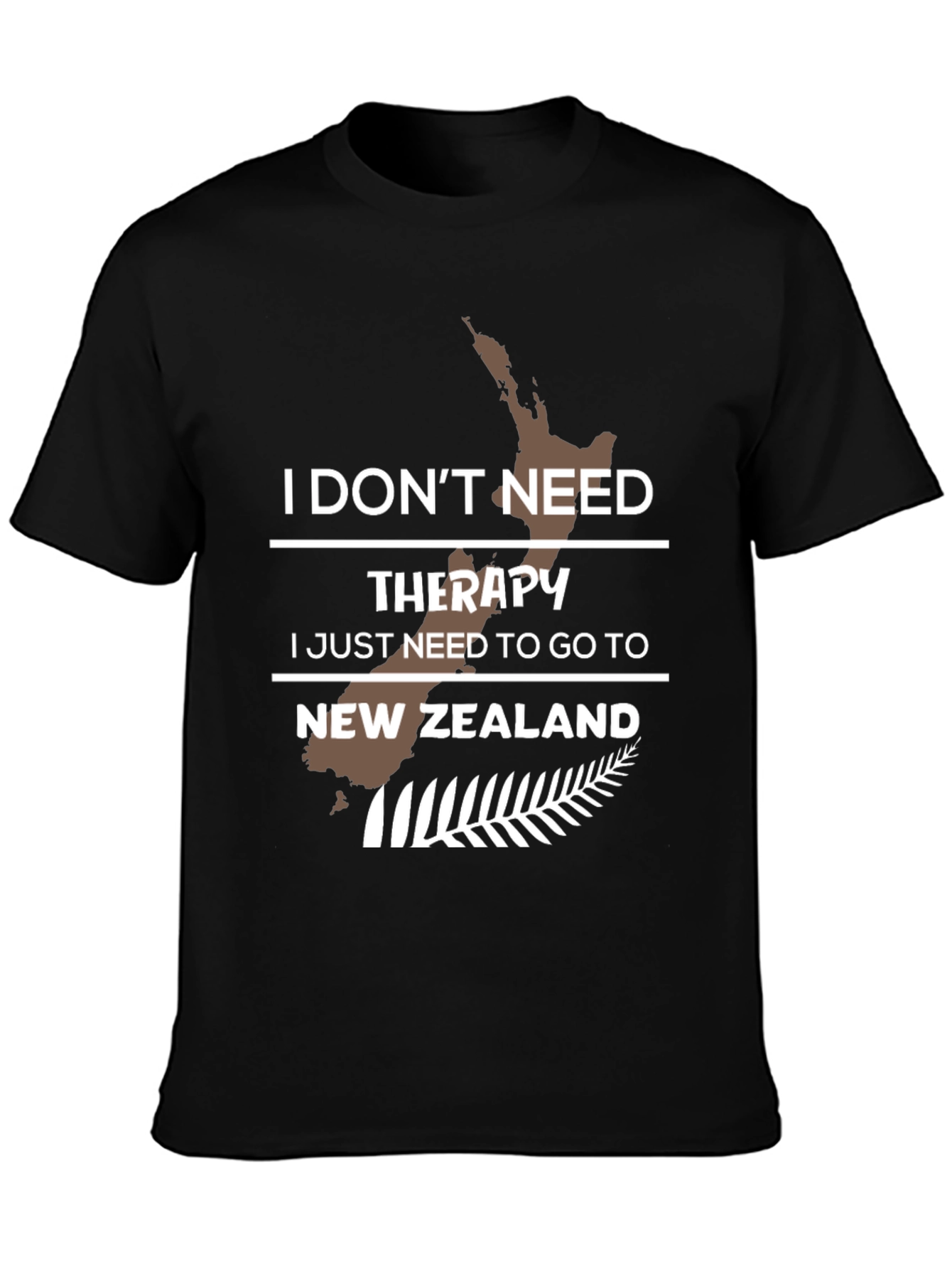 Funny New Zealand Therapy T-Shirt