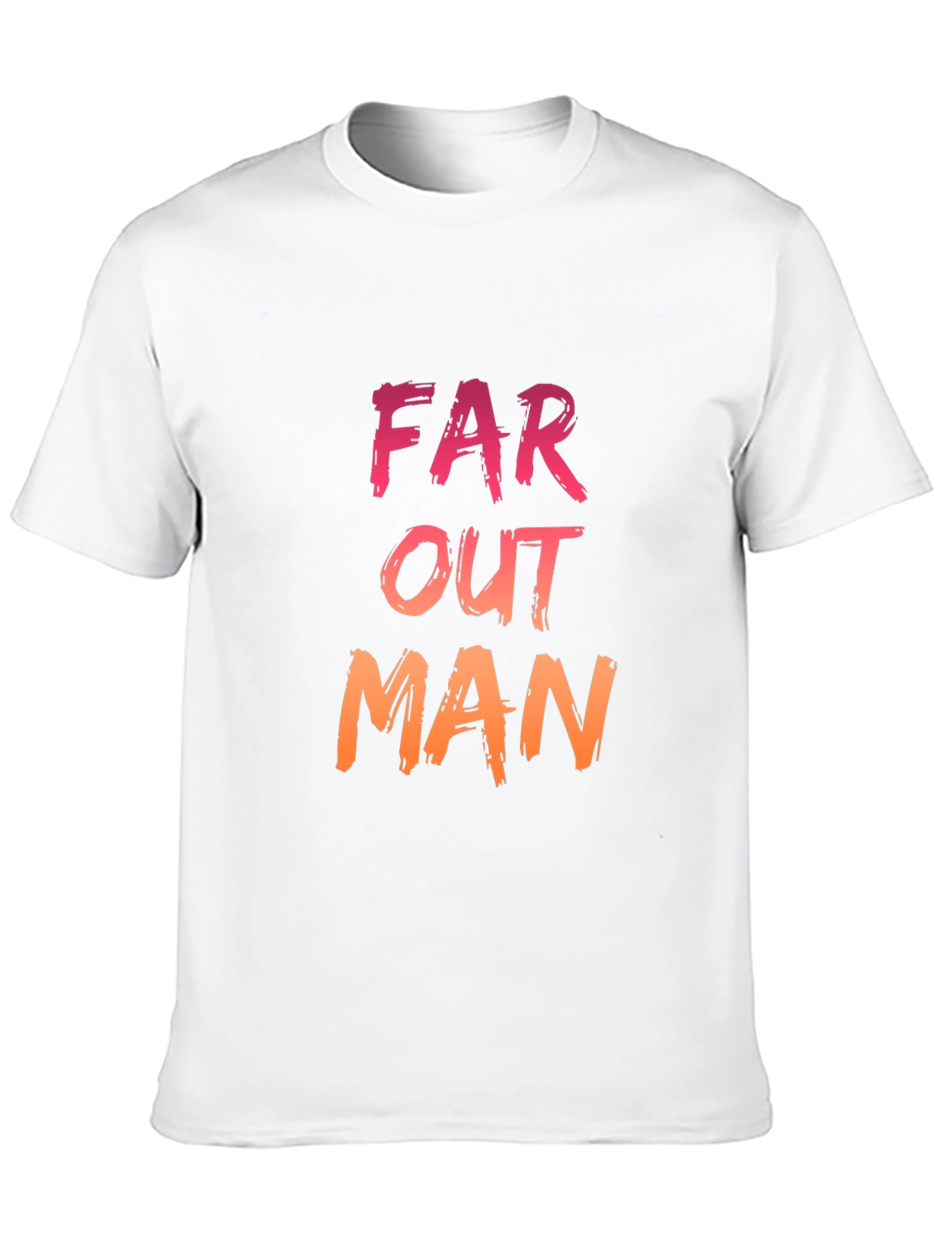 Far Out Man Graphic T-Shirt - Retro Design