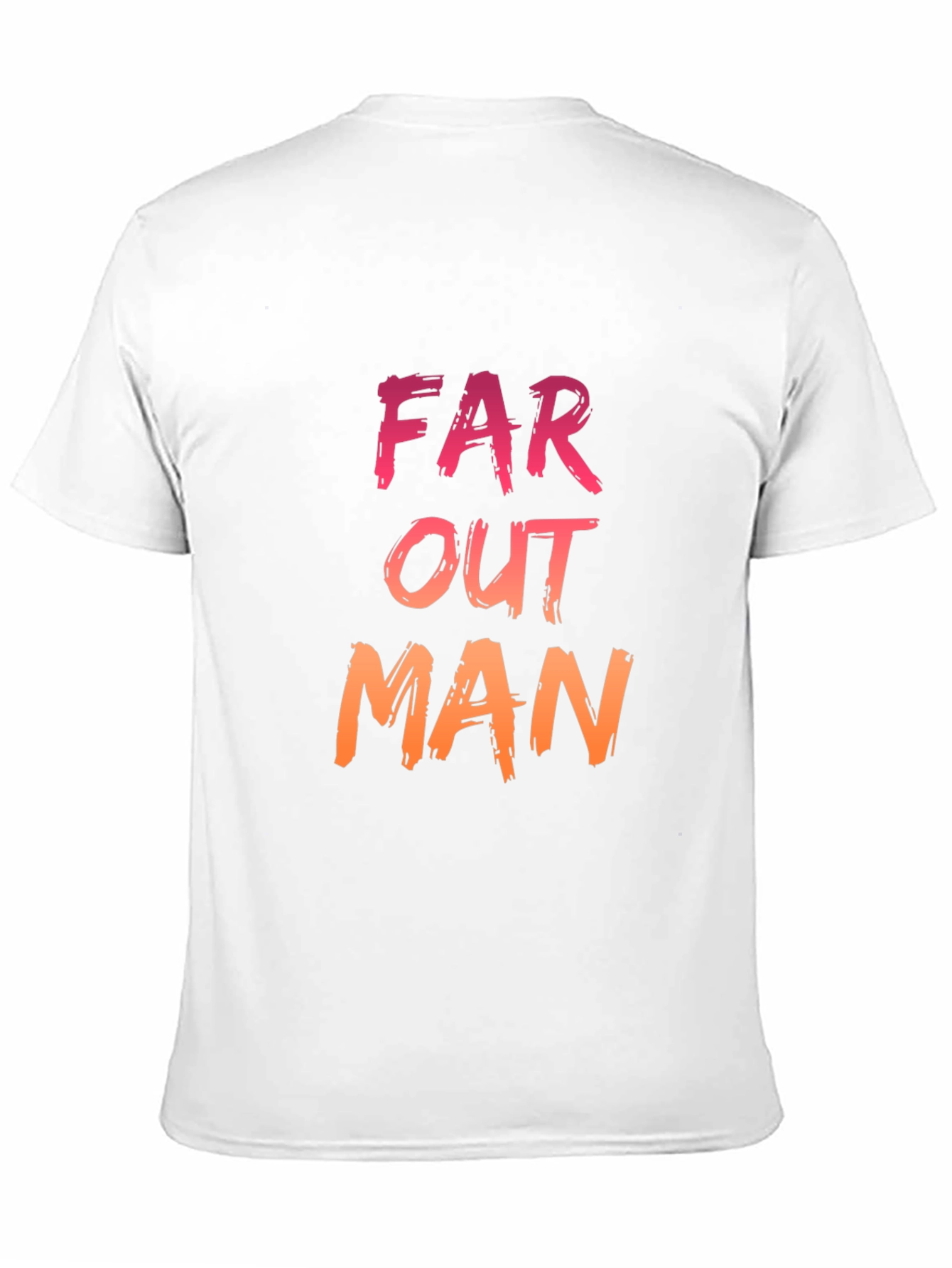 Far Out Man Graphic T-Shirt - Retro Design