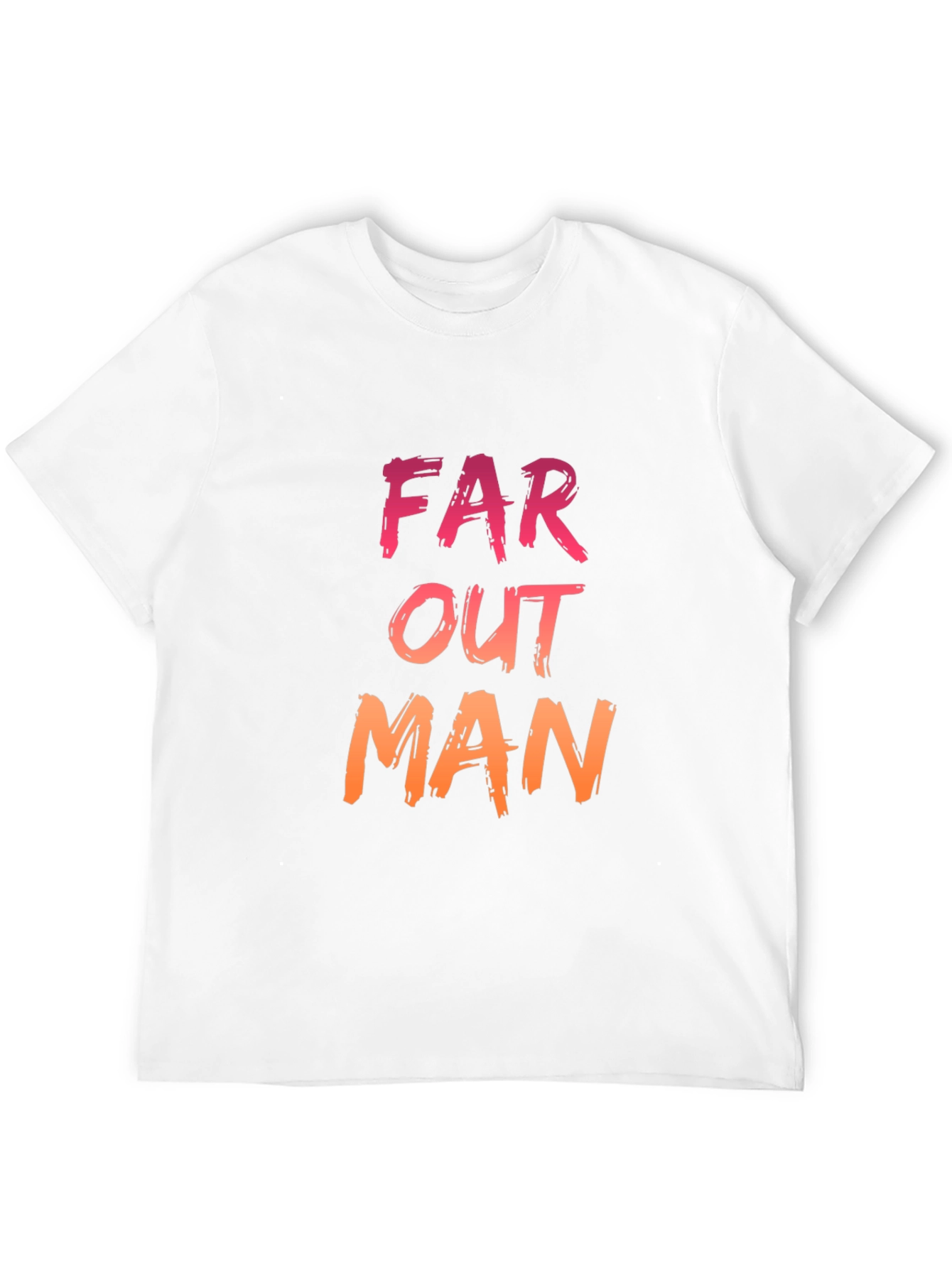 Far Out Man Graphic T-Shirt - Retro Design