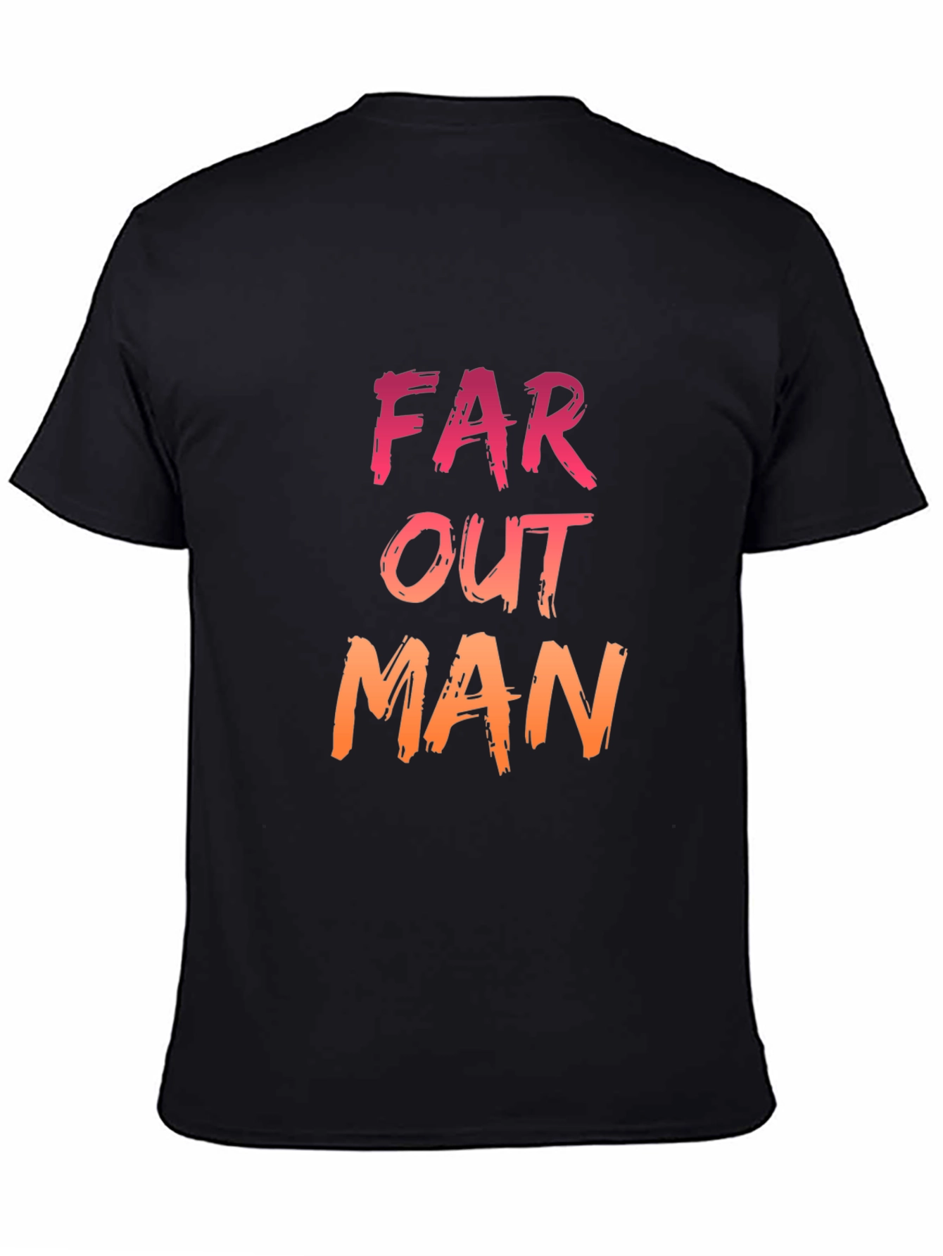 Far Out Man Graphic T-Shirt - Retro Design