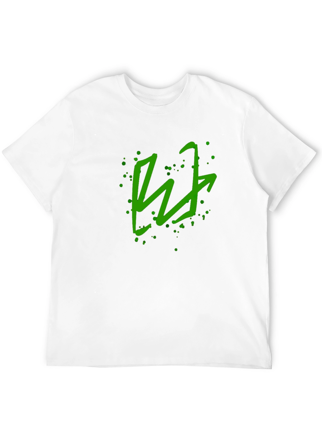Green Arrow Graphic Black T-Shirt