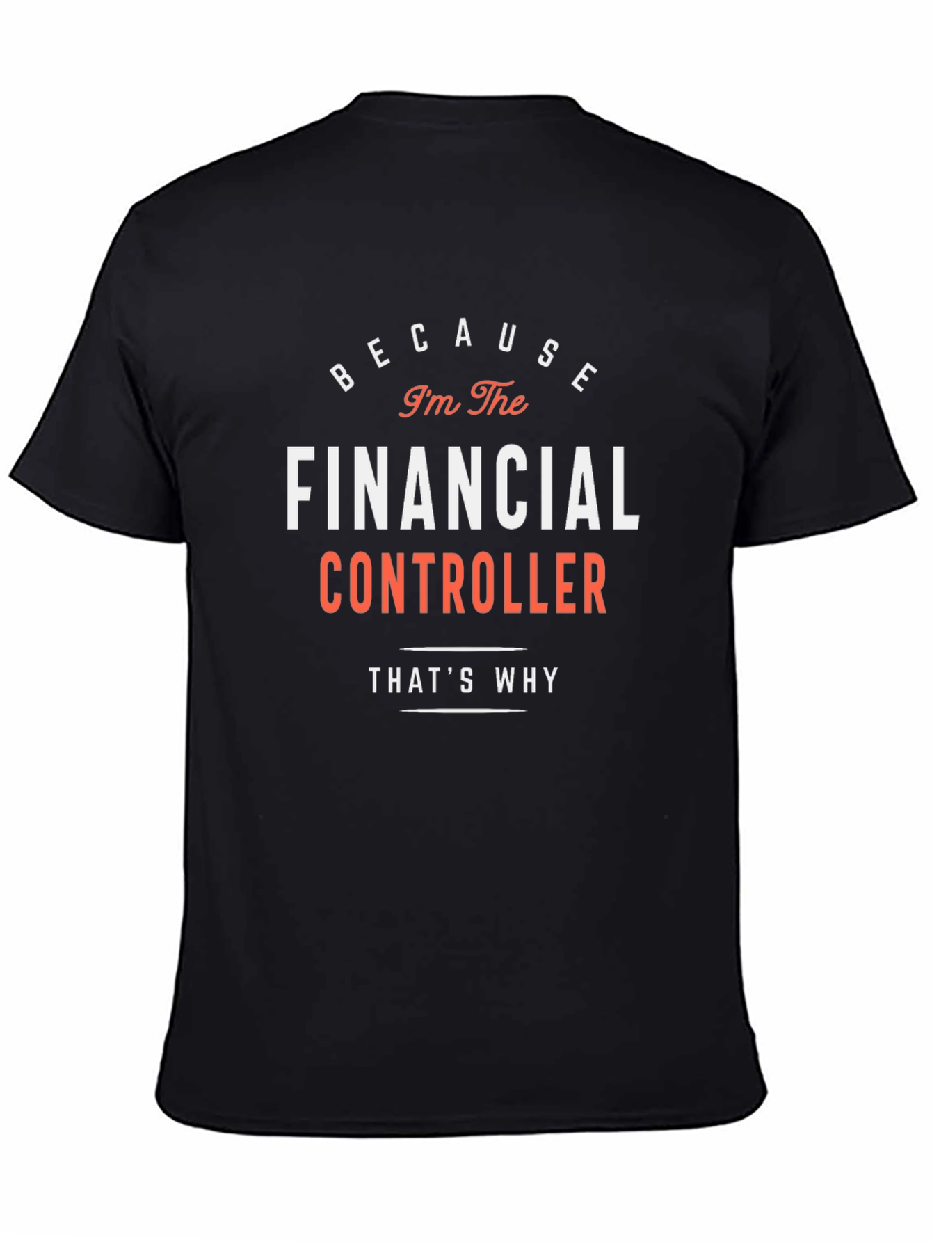 Financial Controller T-Shirt - Because Im The Financial Controller!
