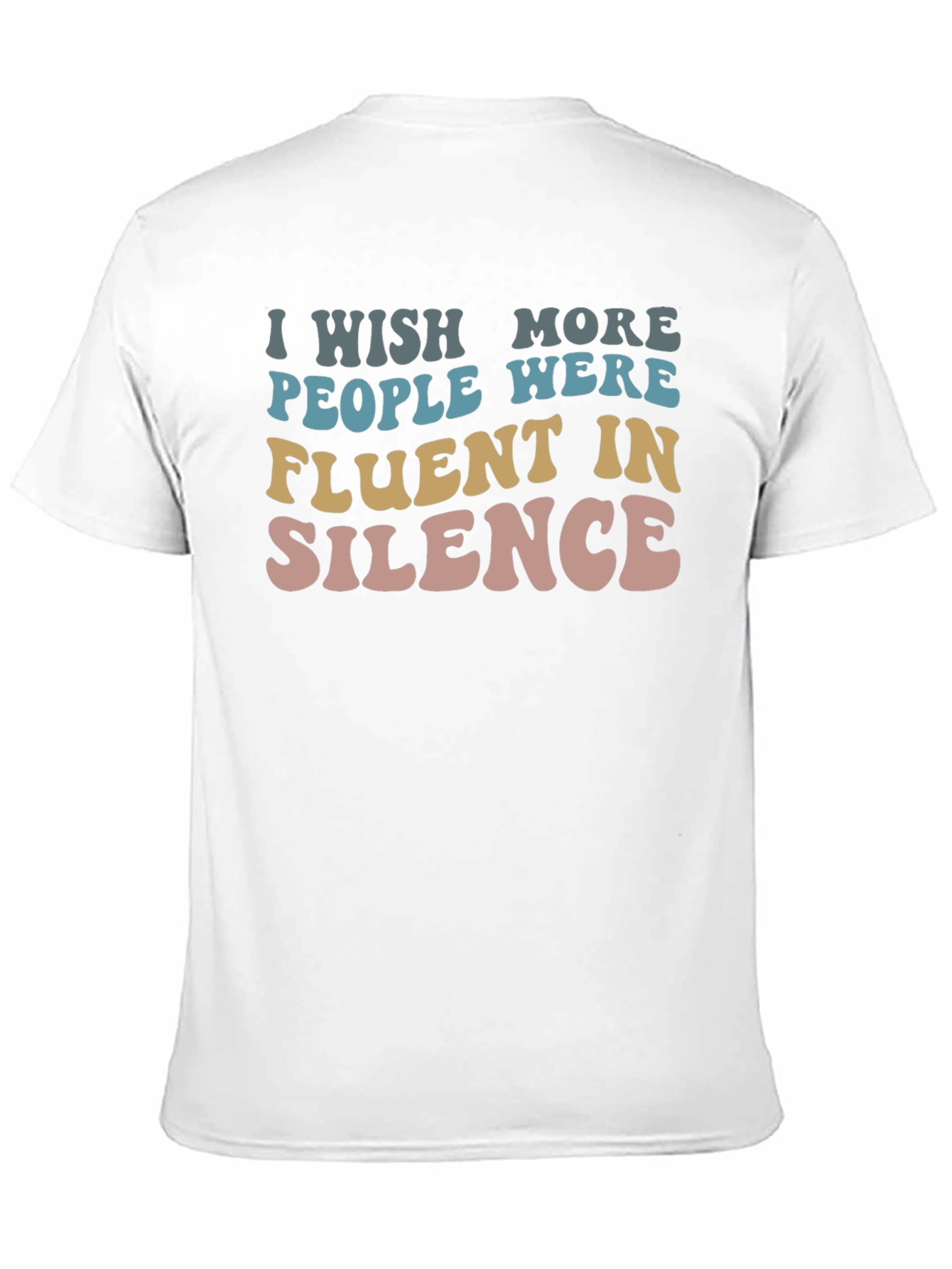 Fluent in Silence Graphic Tee - Black