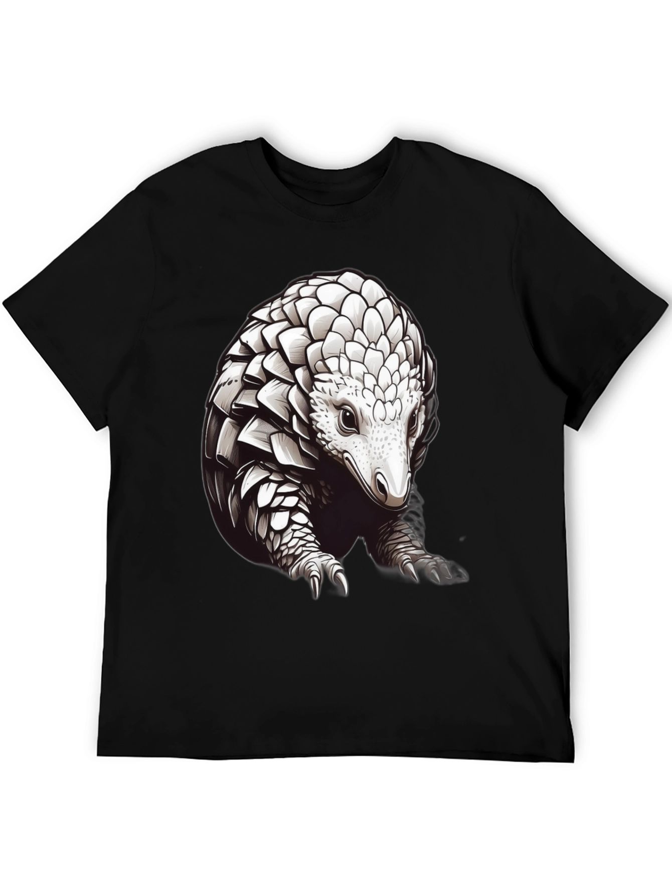 Pangolin Graphic Tee - Cool Wildlife Design