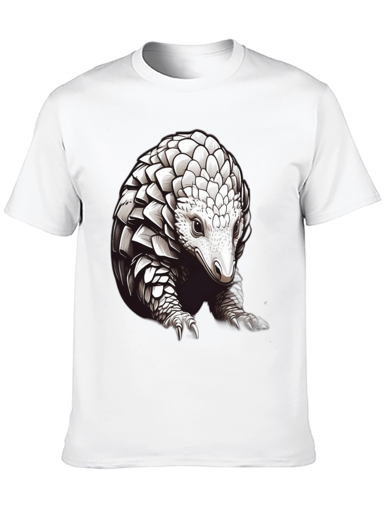 Pangolin Graphic Tee - Cool Wildlife Design