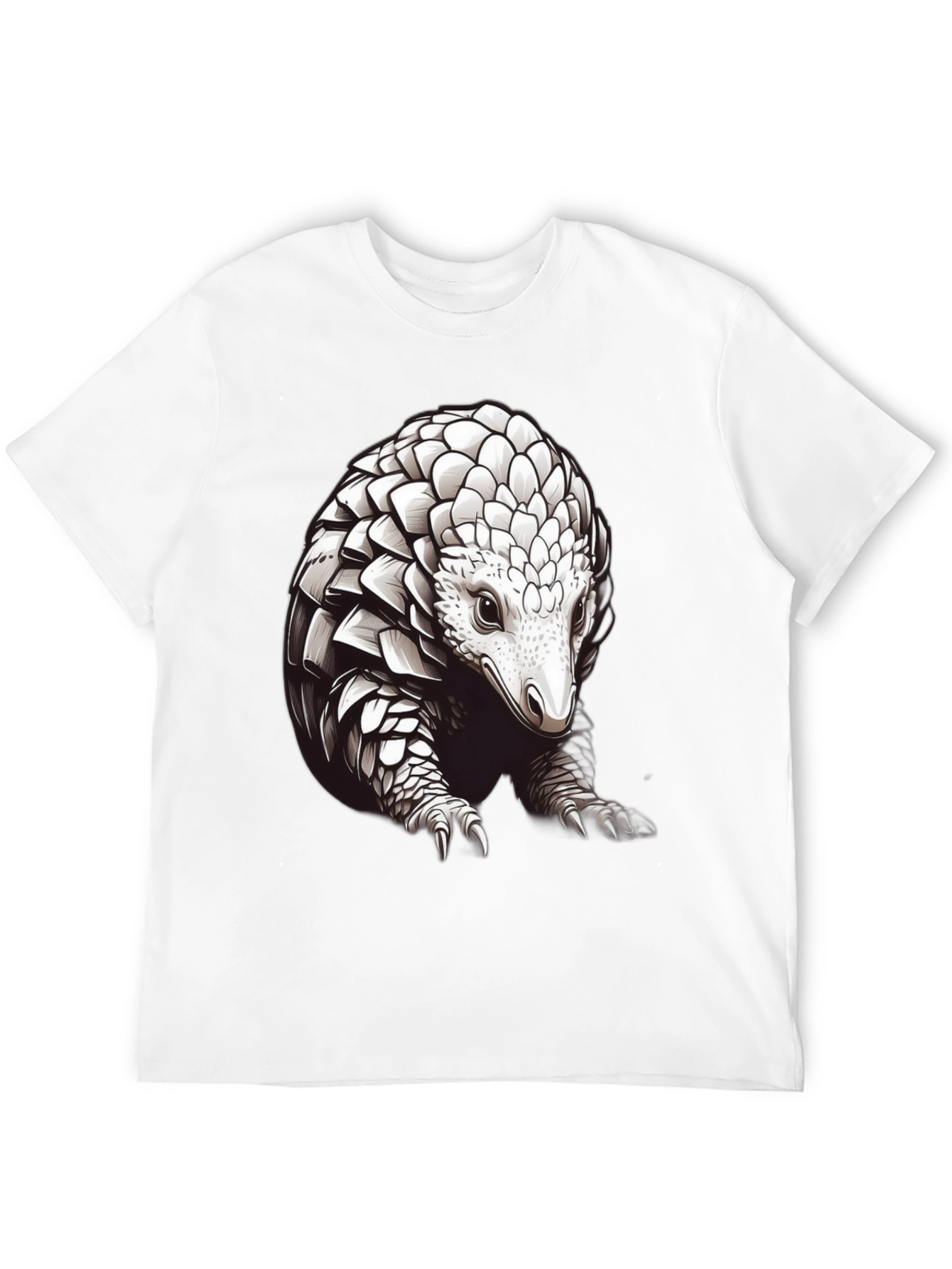 Pangolin Graphic Tee - Cool Wildlife Design
