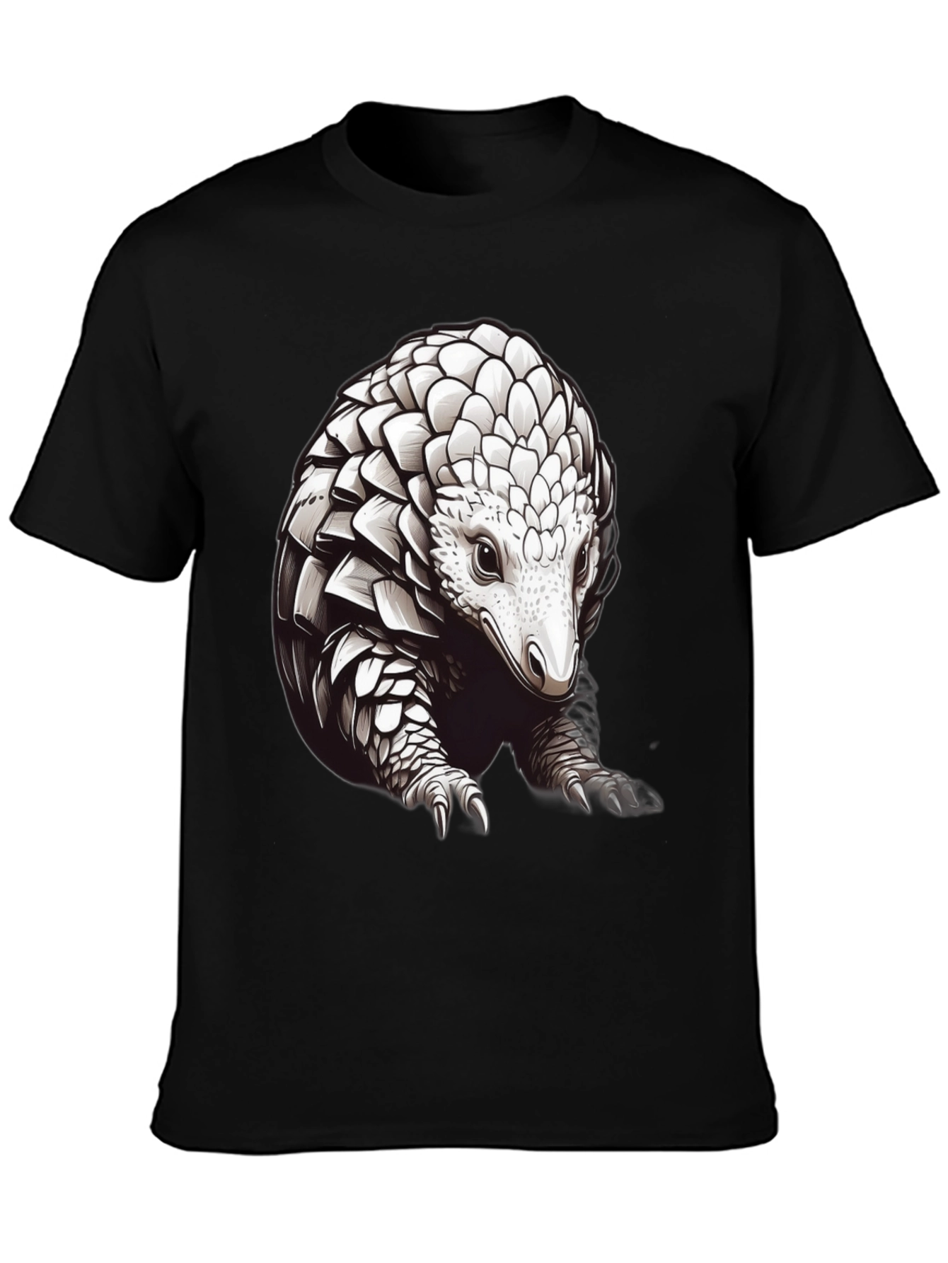 Pangolin Graphic Tee - Cool Wildlife Design