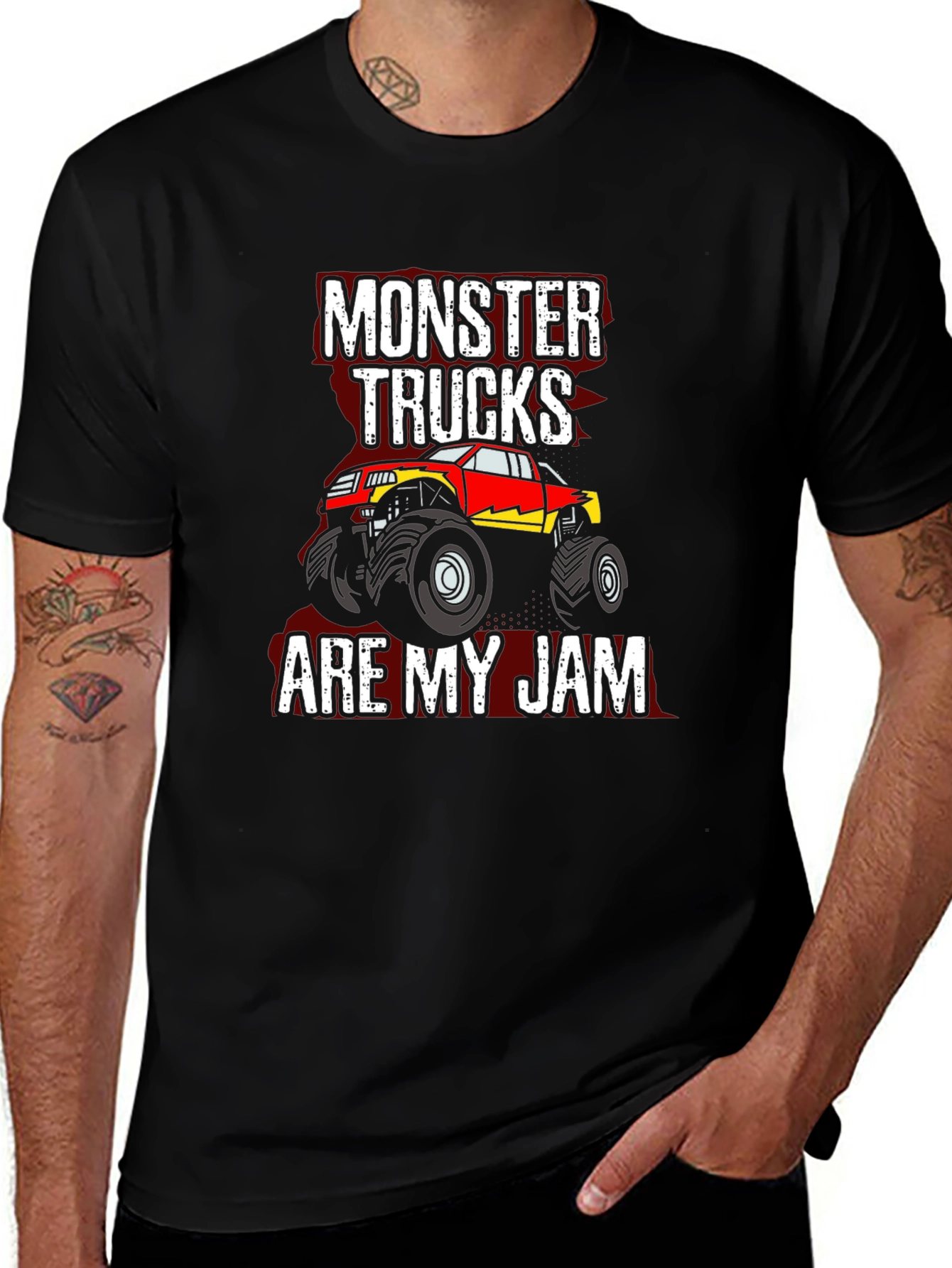 Monster Trucks Are My Jam - Graphic Tee
