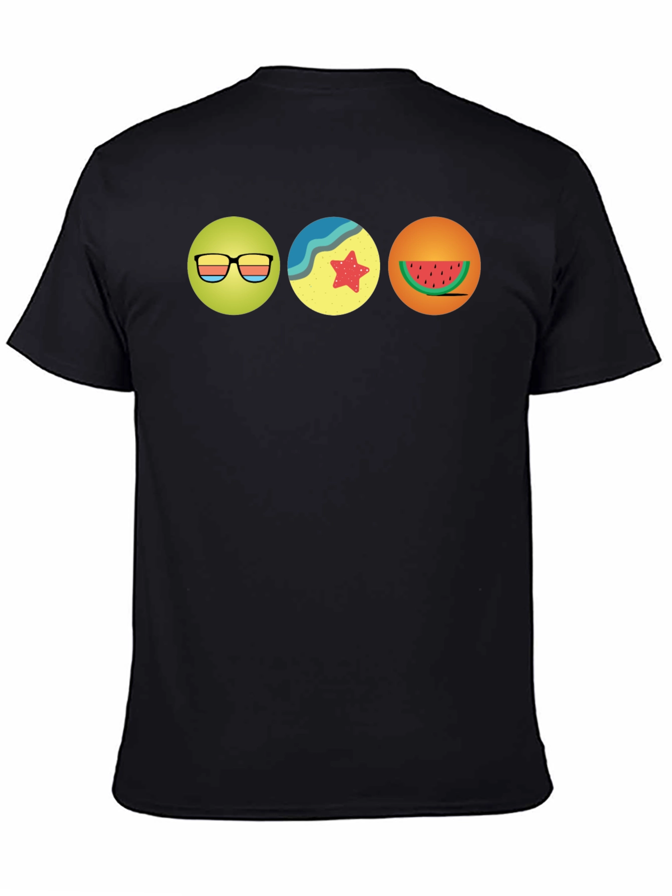 Summer Theme Graphic T-Shirt