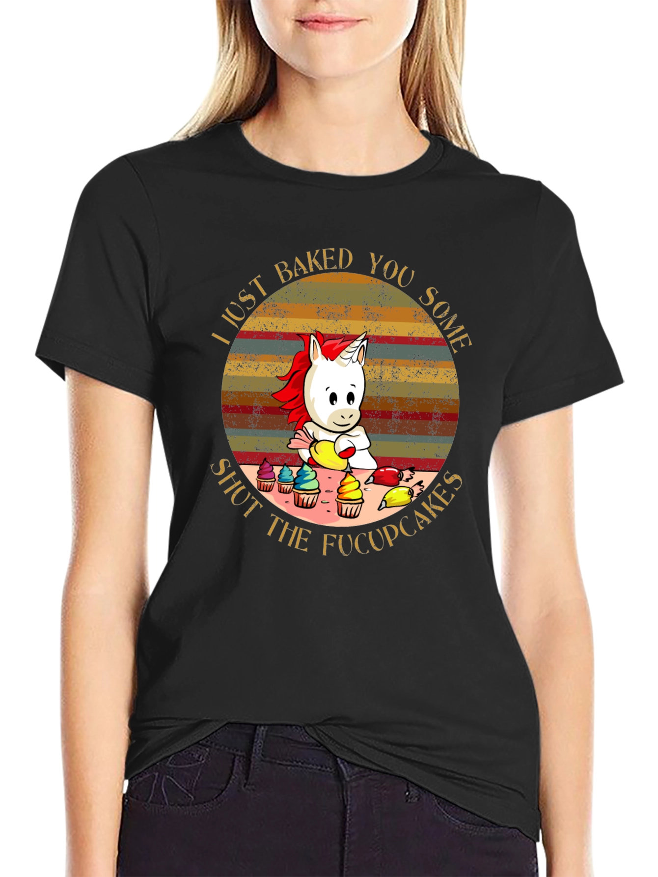 Unicorn Baked Fucupcakes T-Shirt