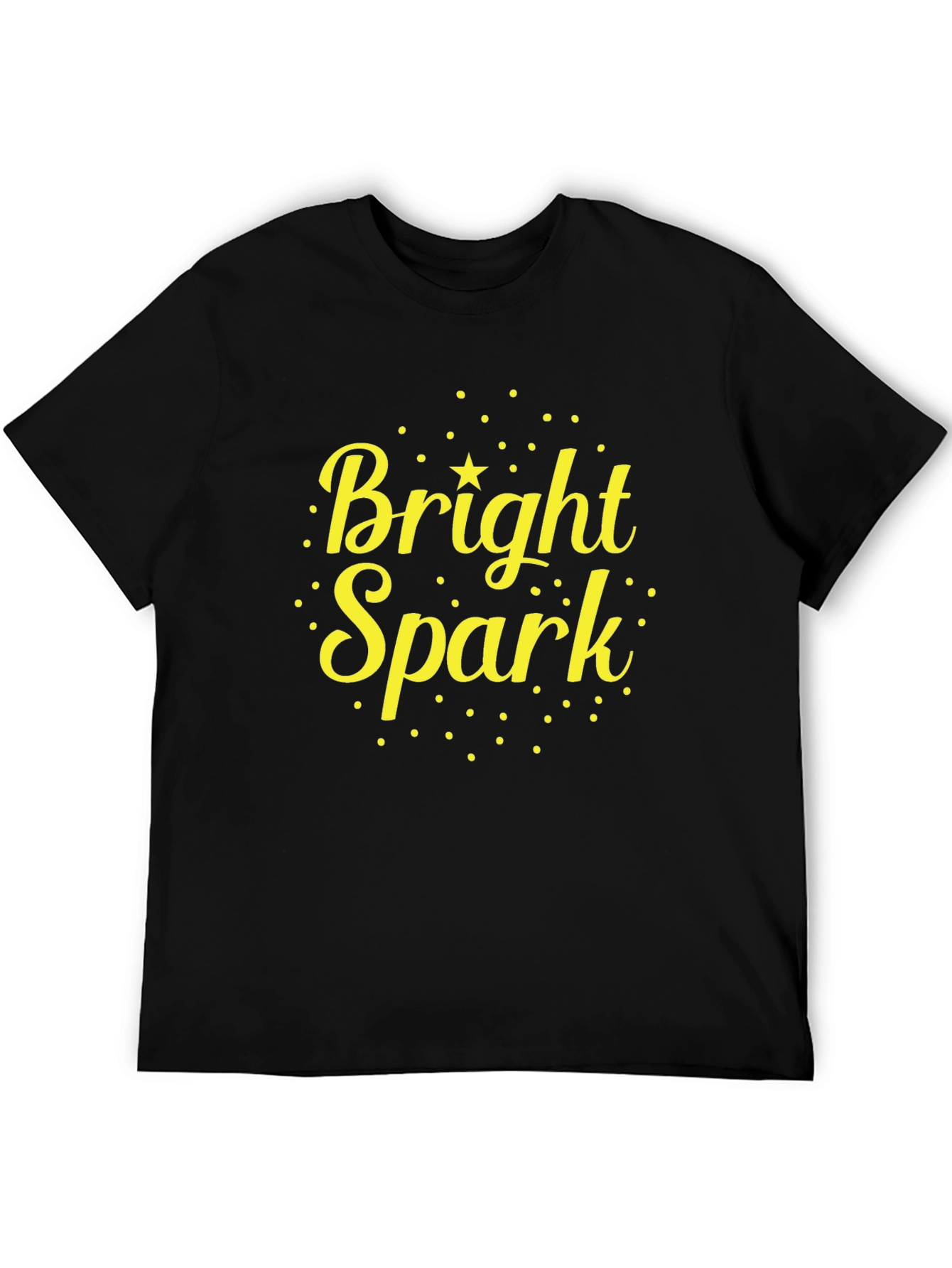 Bright Spark Graphic Tee - Soft Cotton Blend