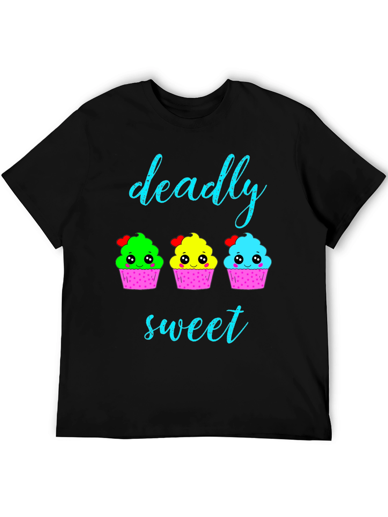 Deadly Sweet Cupcake Graphic T-Shirt