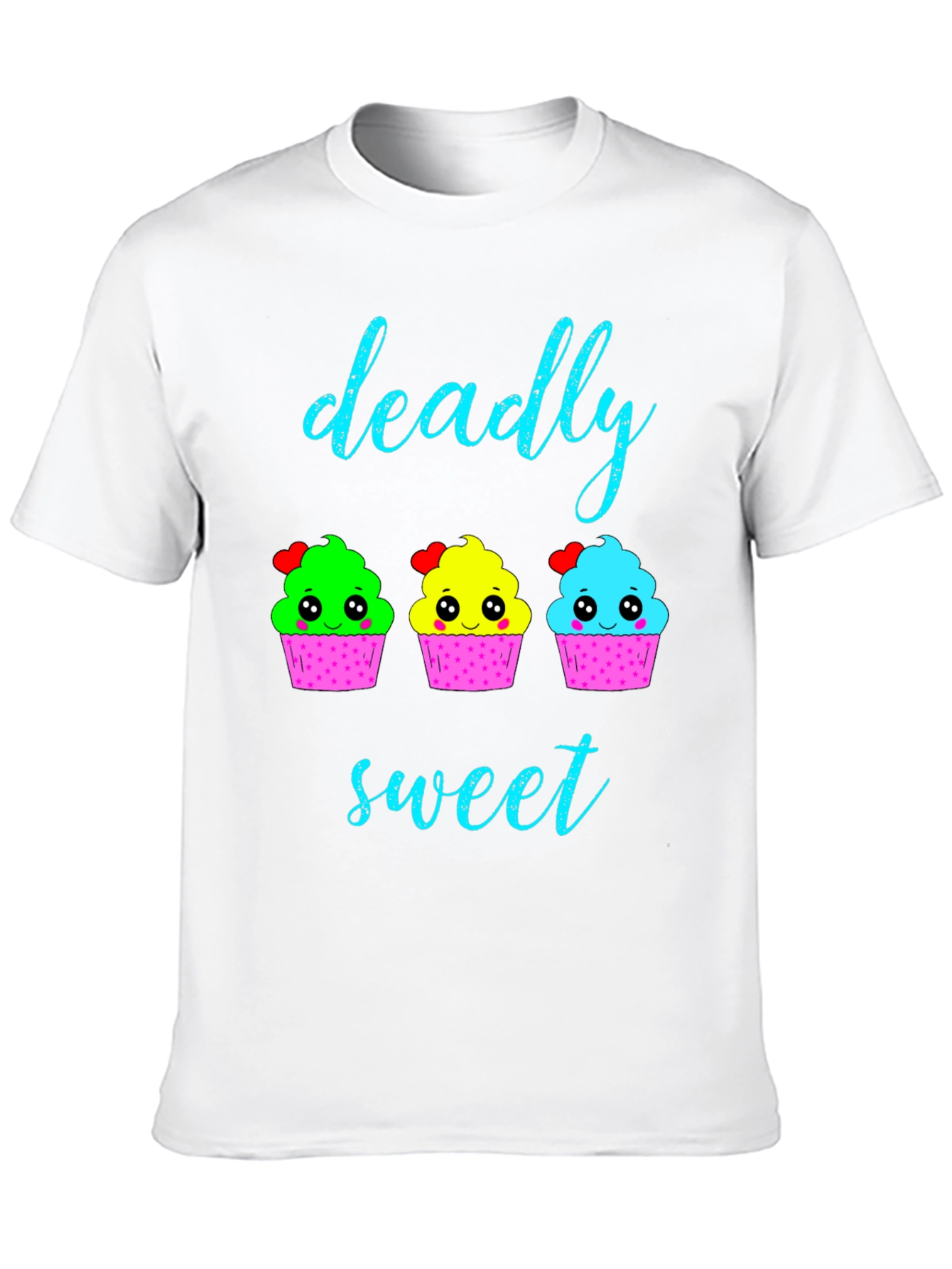 Deadly Sweet Cupcake Graphic T-Shirt
