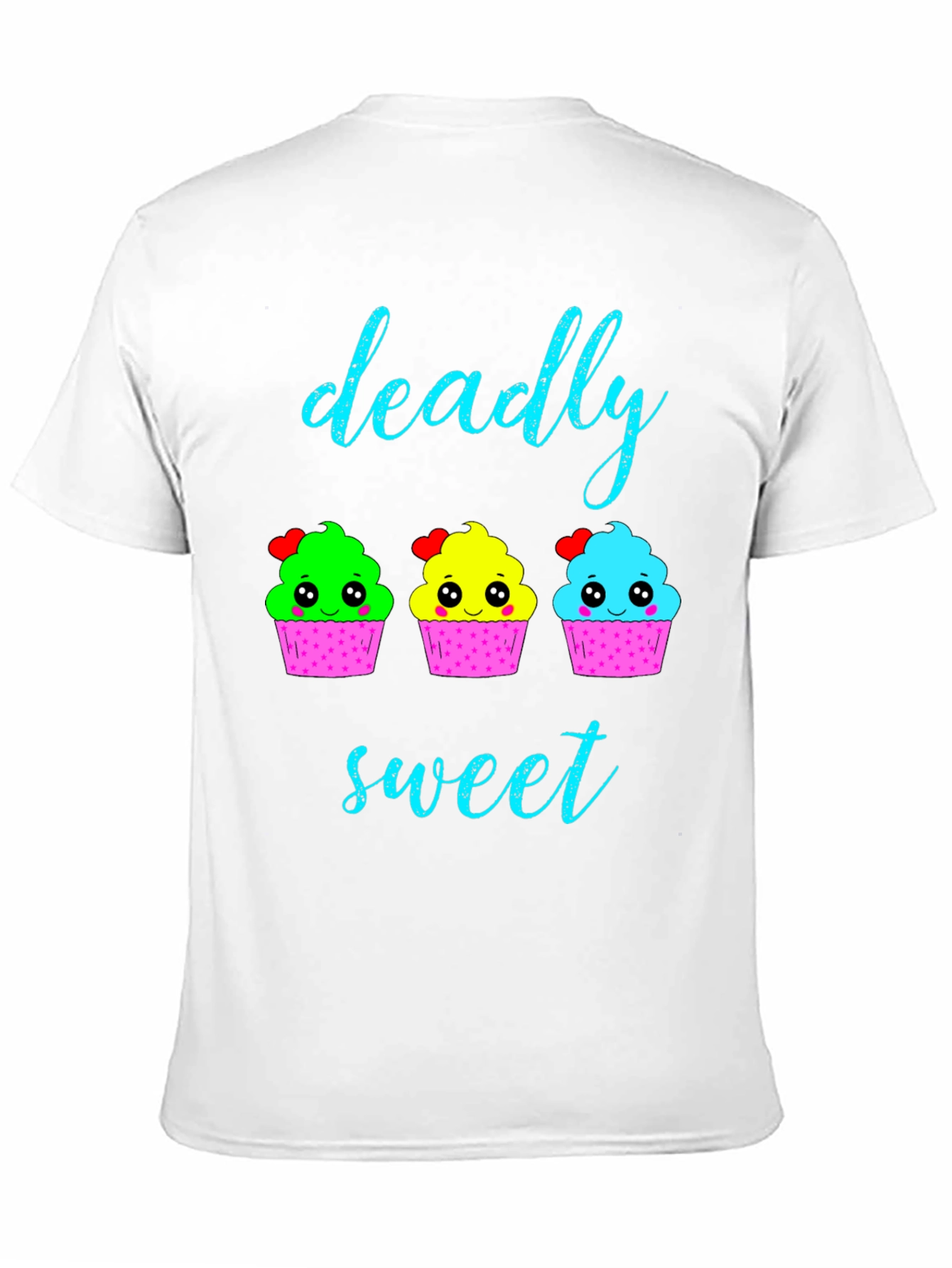 Deadly Sweet Cupcake Graphic T-Shirt