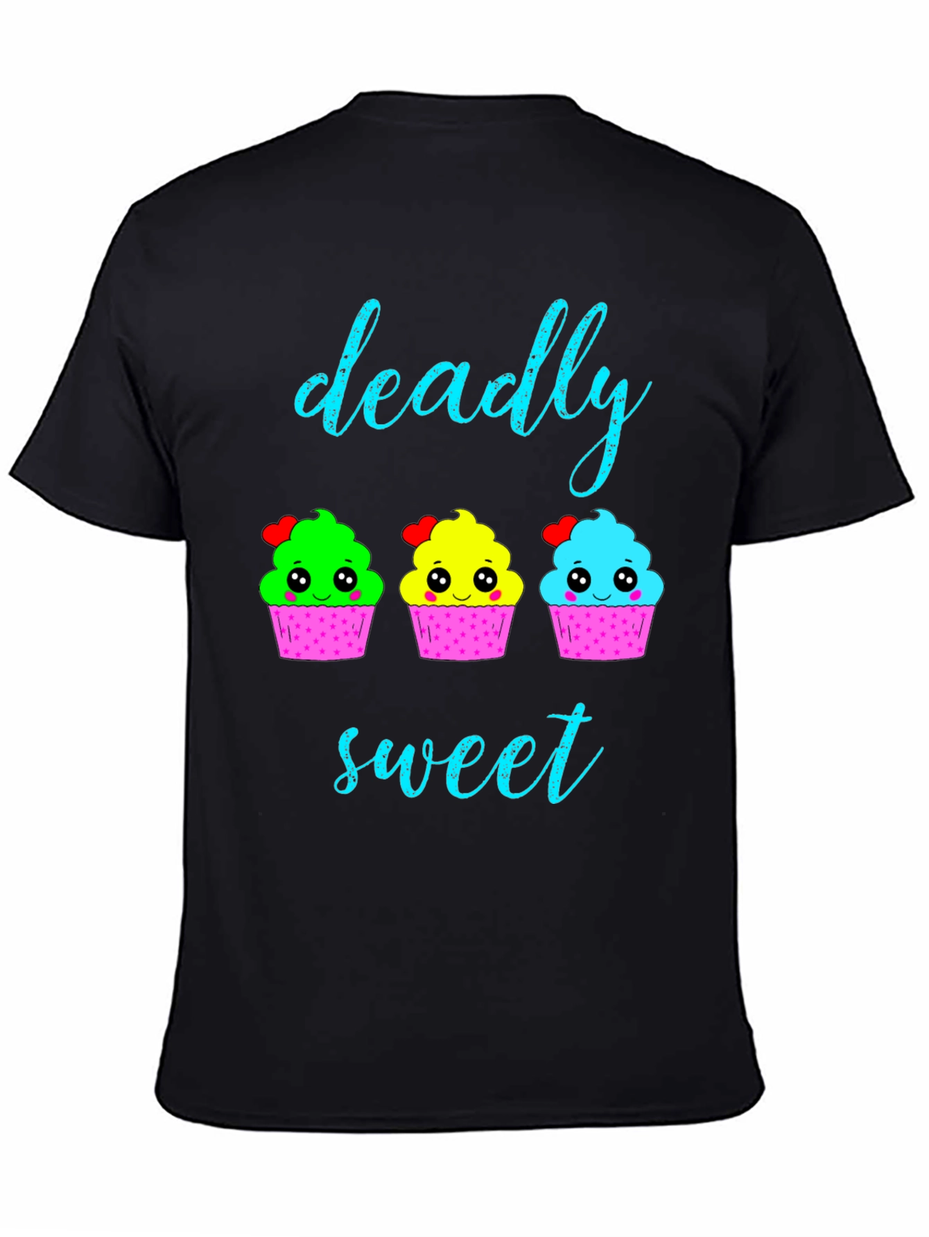 Deadly Sweet Cupcake Graphic T-Shirt