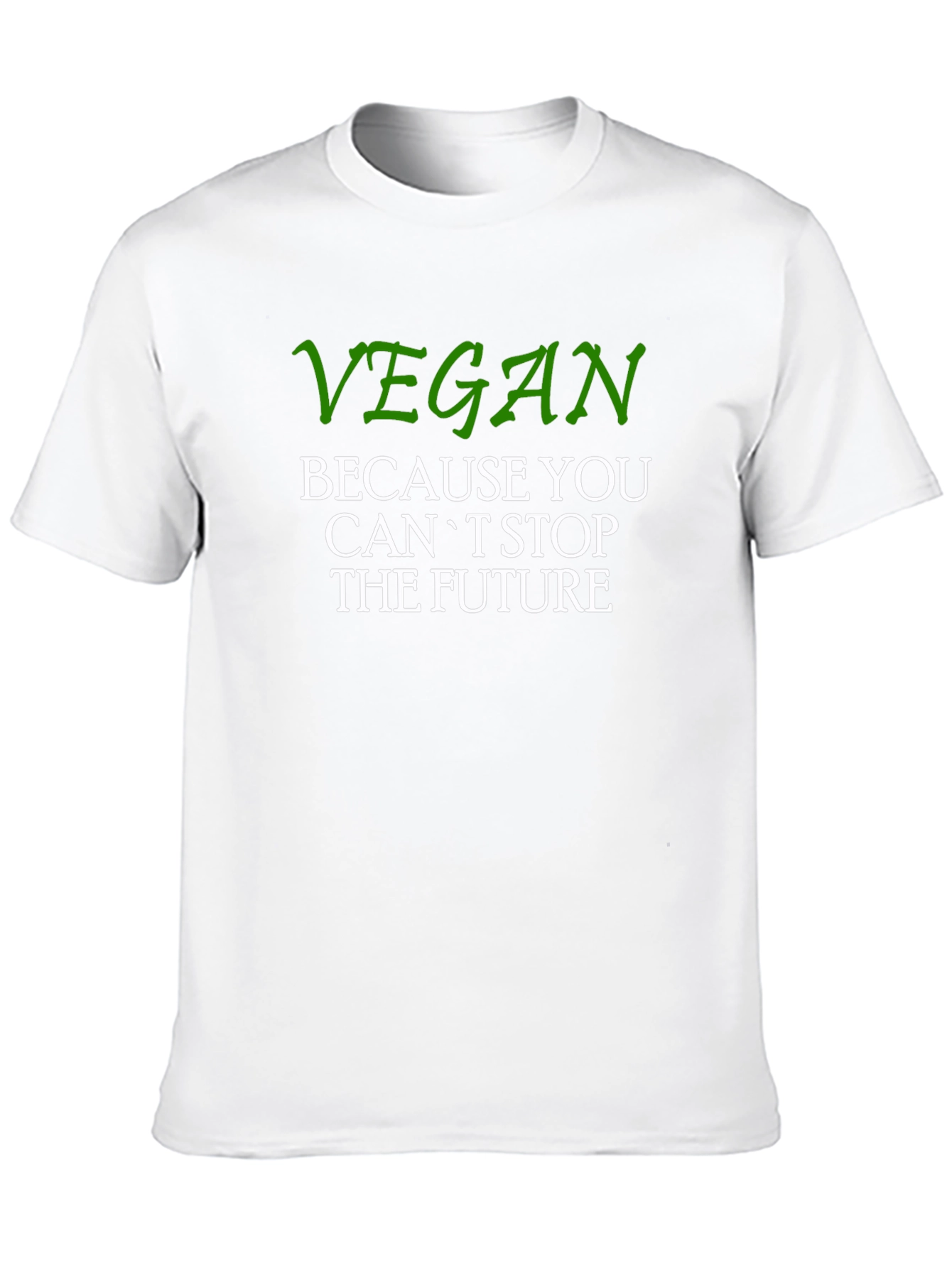Vegan Future Black T-Shirt
