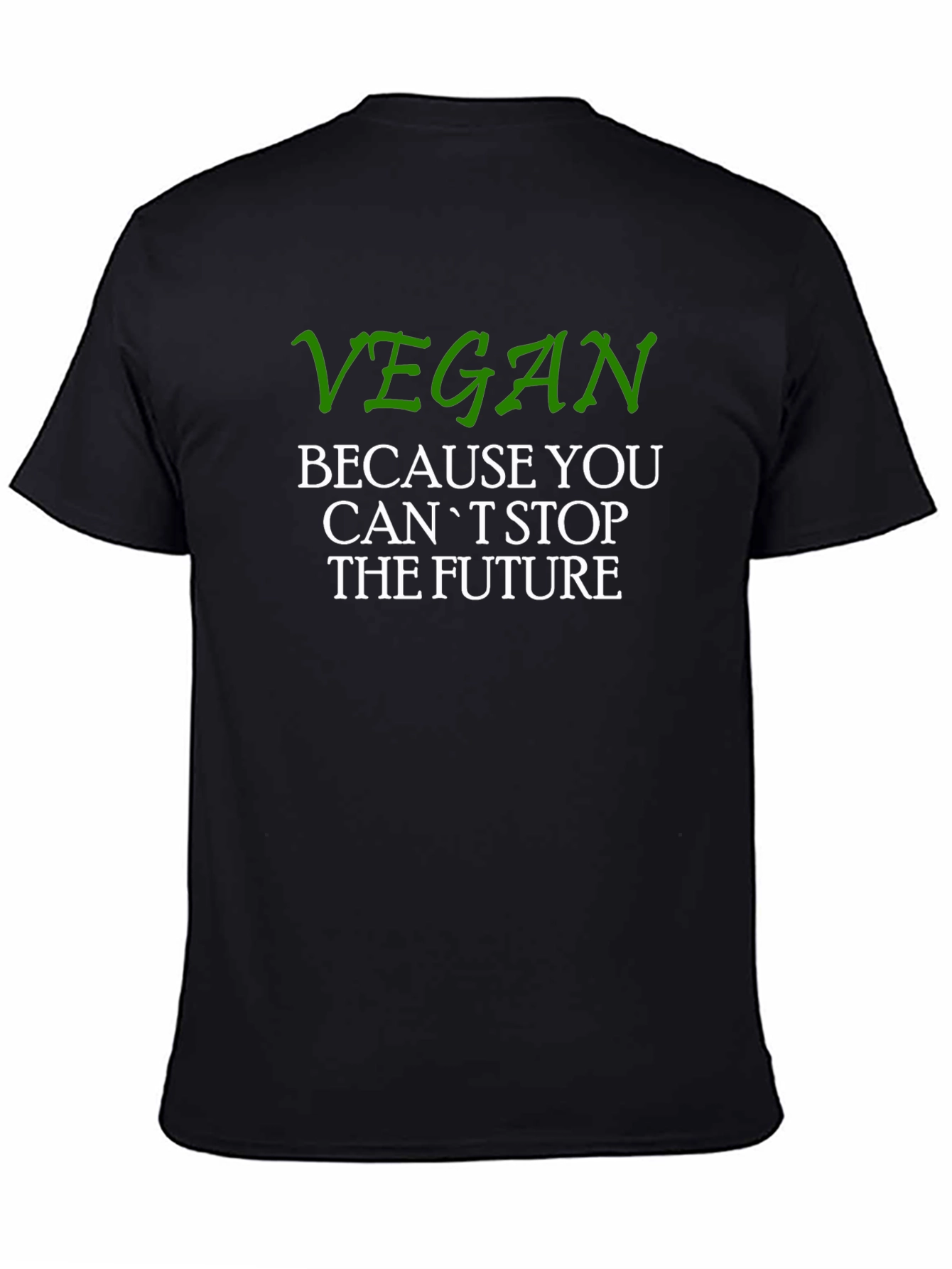 Vegan Future Black T-Shirt