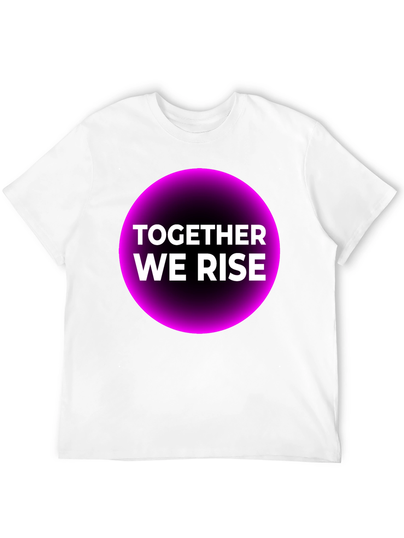 Together We Rise Graphic Tee - Black
