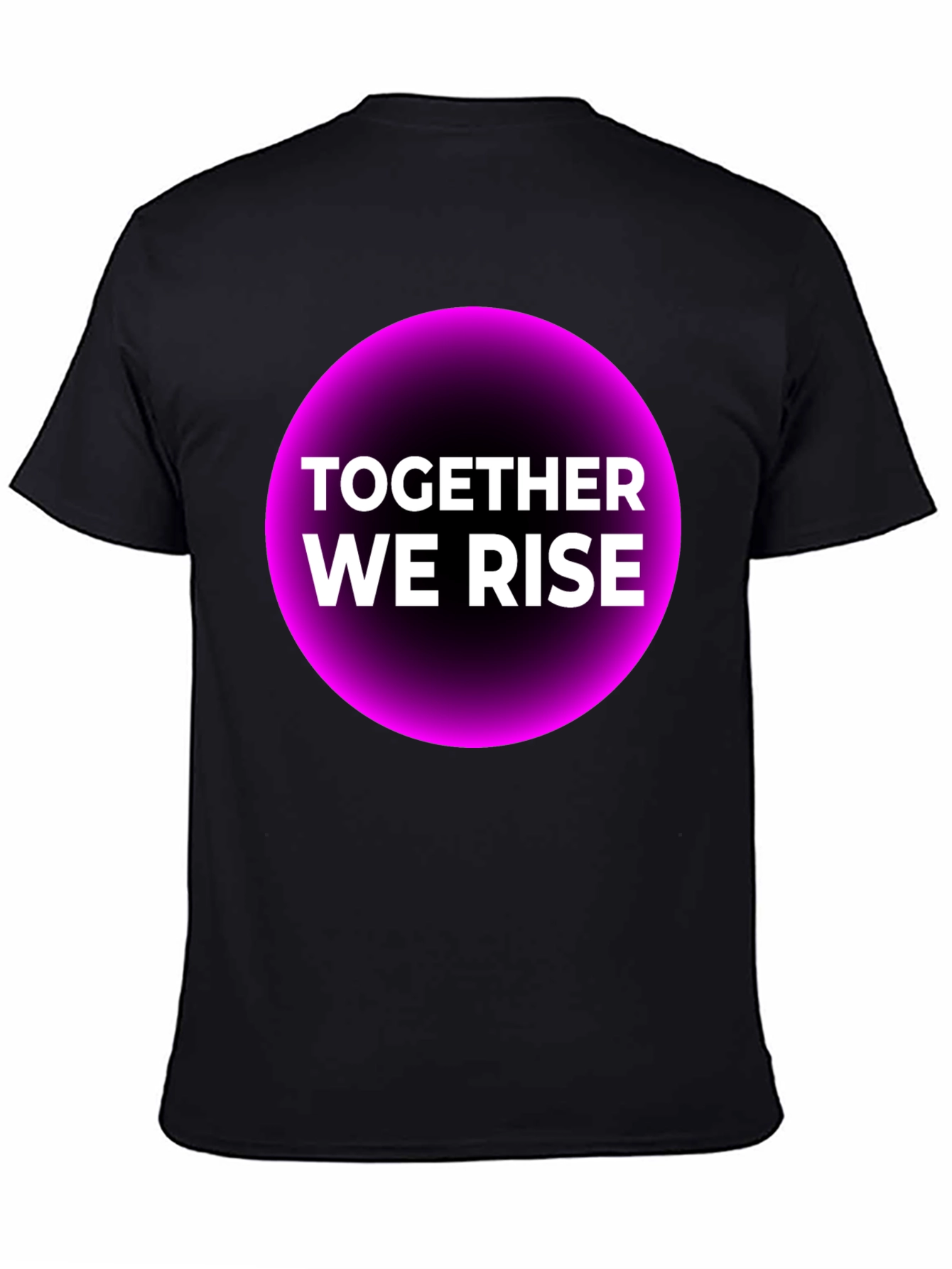 Together We Rise Graphic Tee - Black