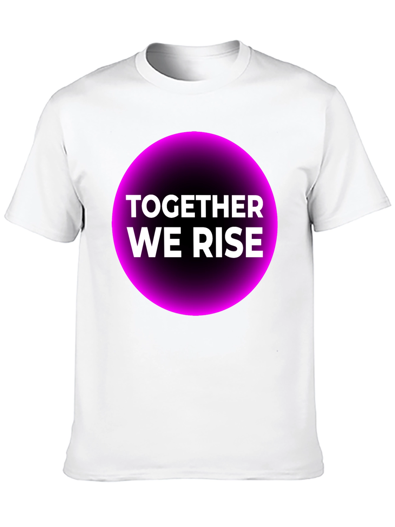Together We Rise Graphic Tee - Black