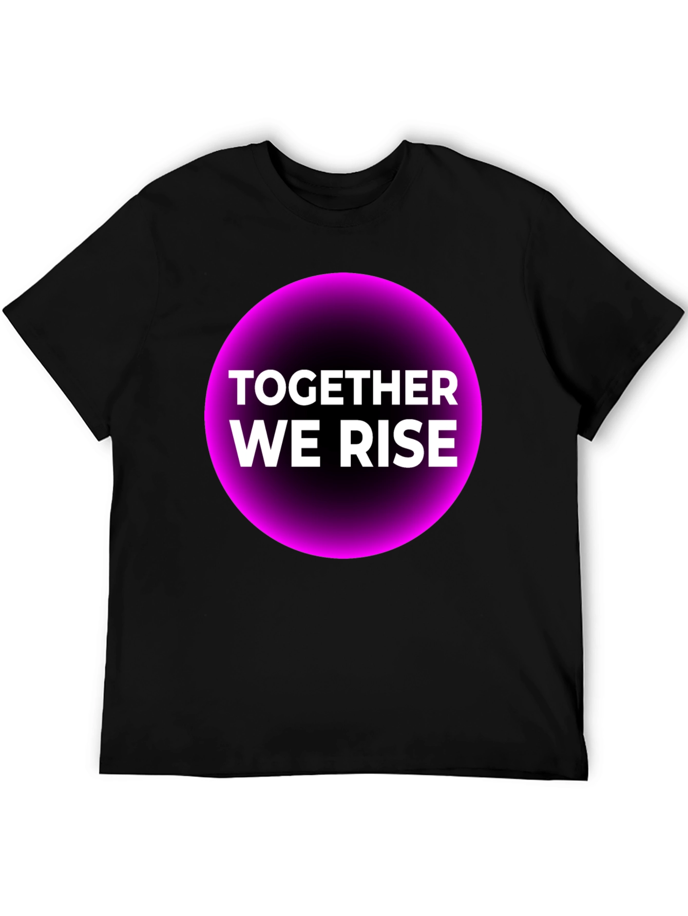 Together We Rise Graphic Tee - Black