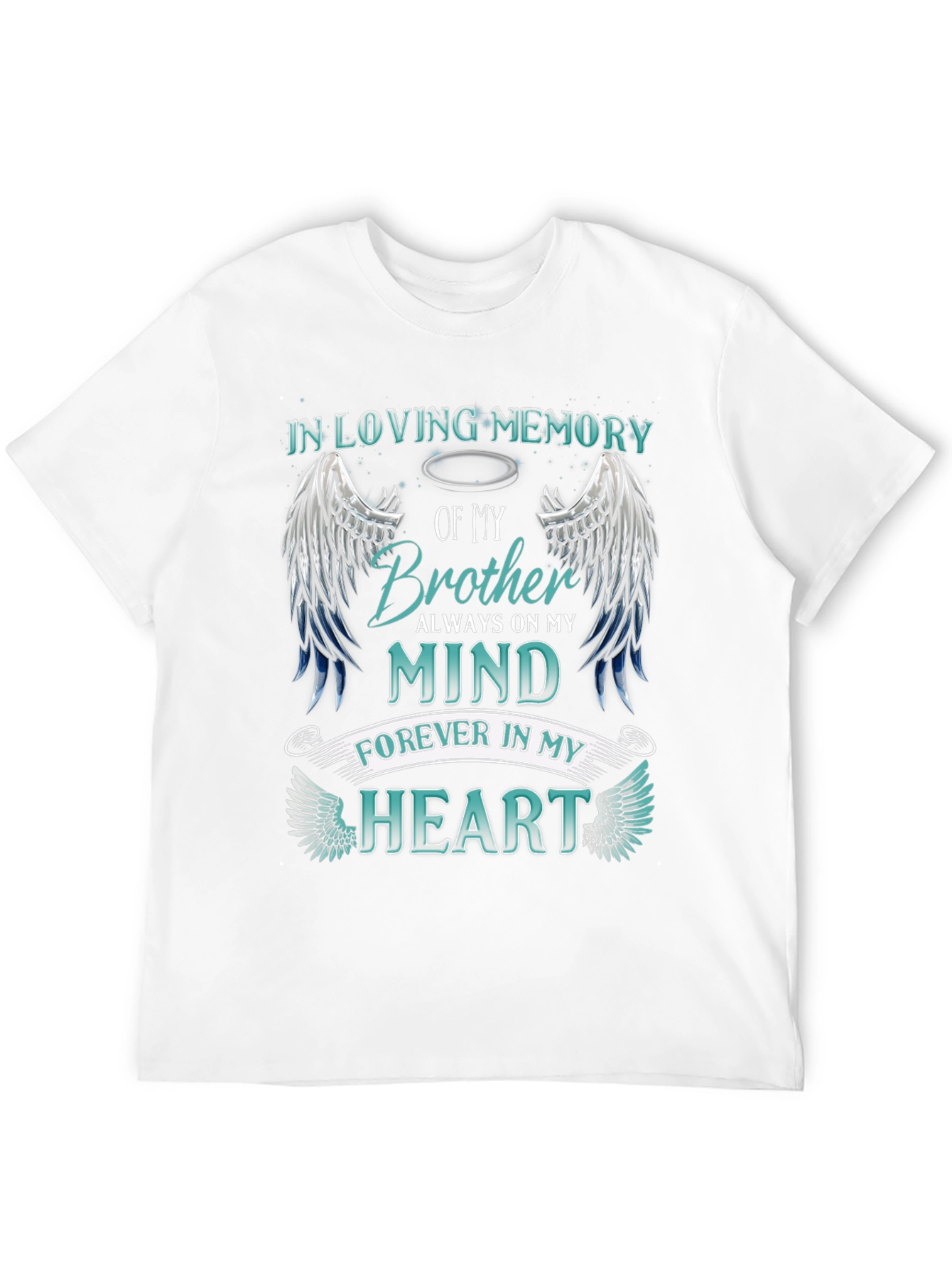 In Loving Memory Brother Graphic T-Shirt