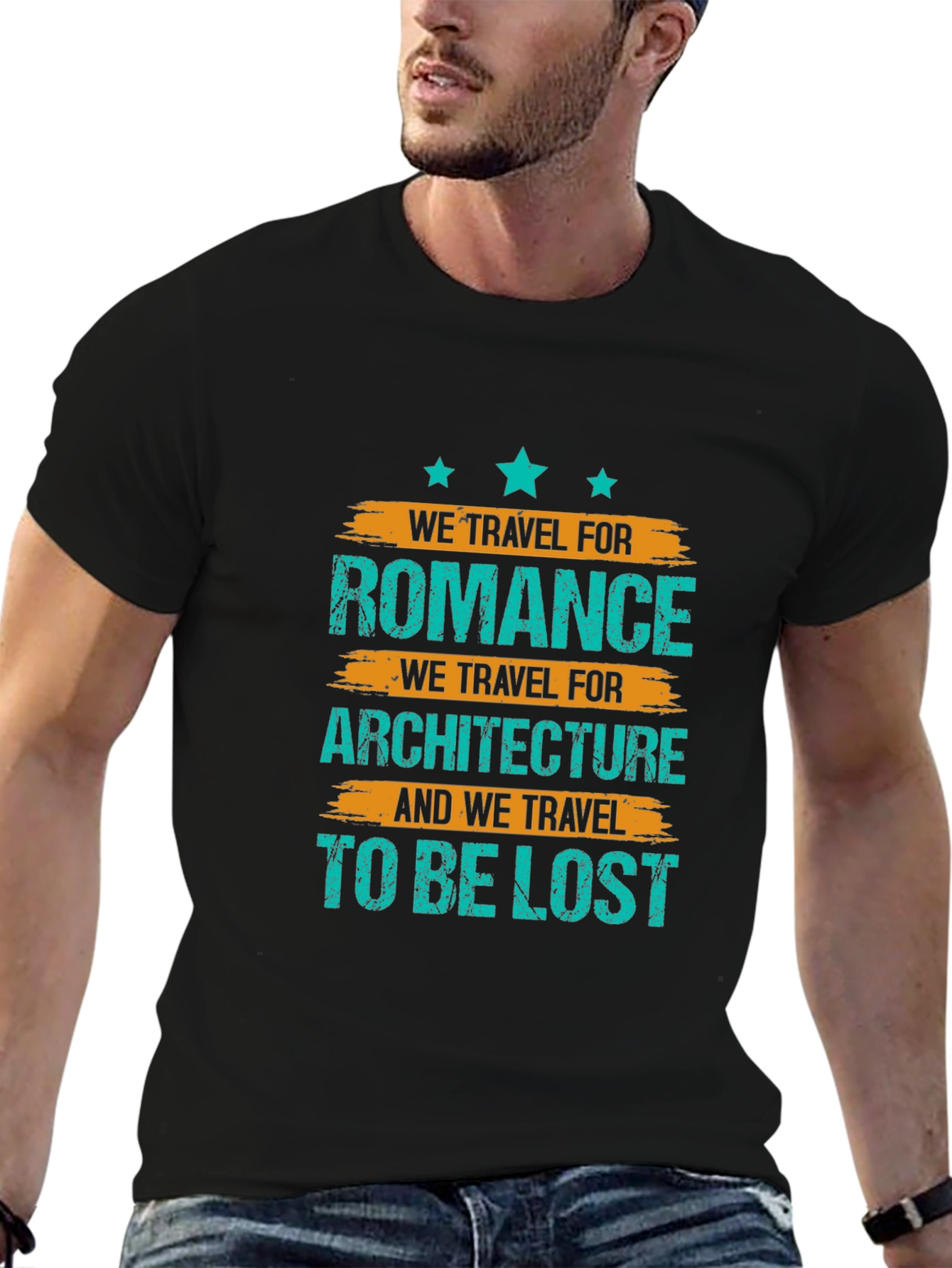 Travel Romance Architecture Lost T-Shirt