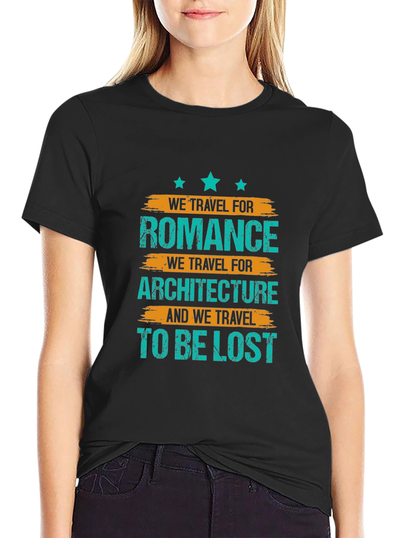 Travel Romance Architecture Lost T-Shirt