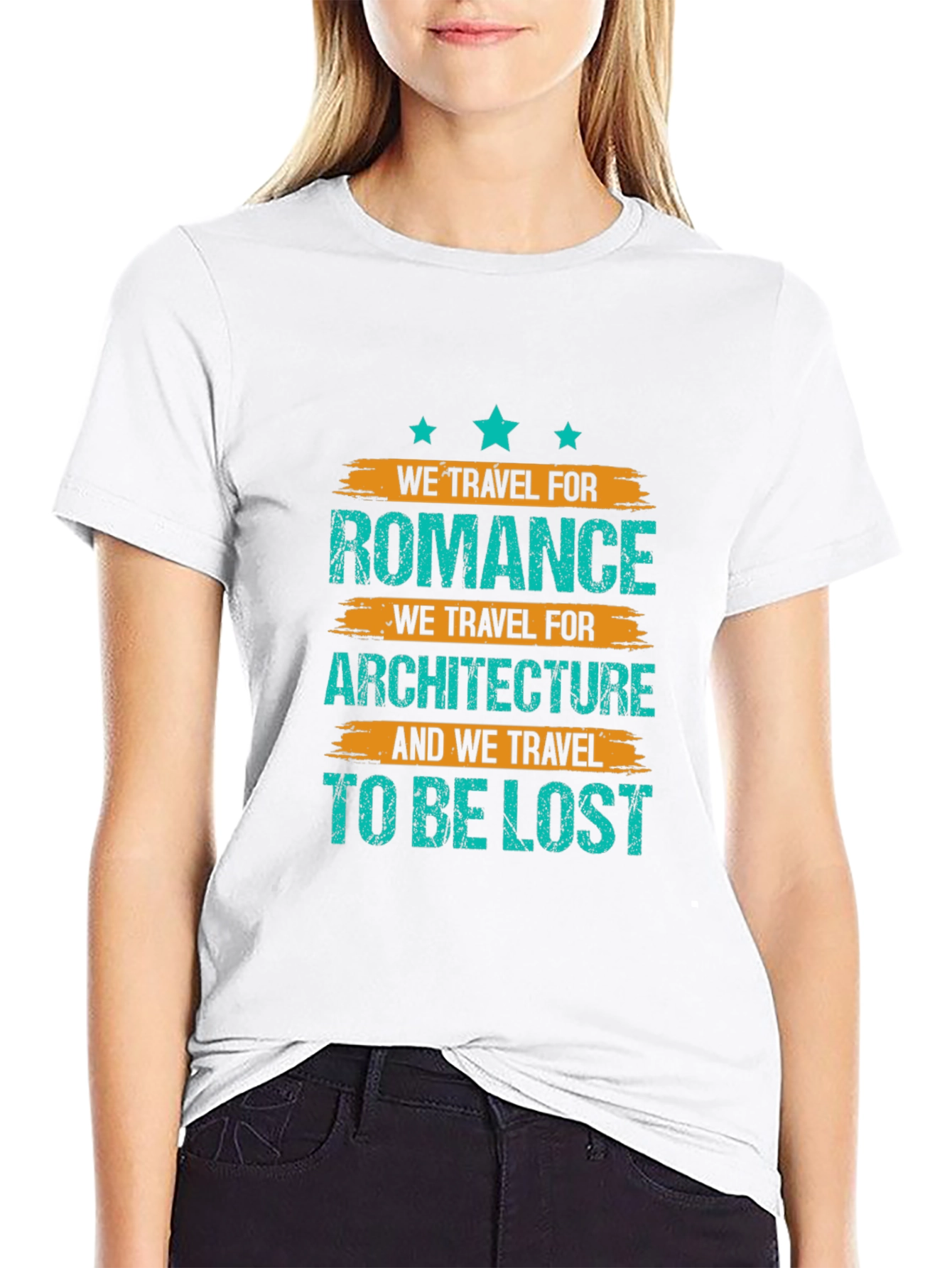 Travel Romance Architecture Lost T-Shirt
