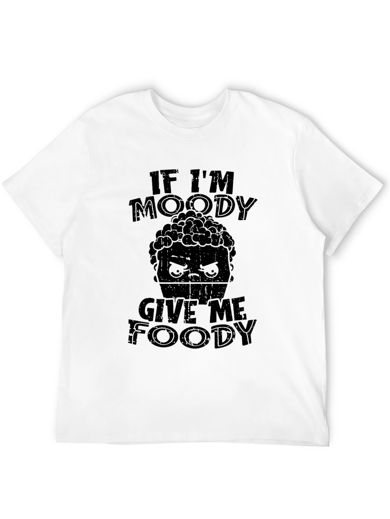 Moody Foody Graphic T-Shirt -  Funny Foodie Tee