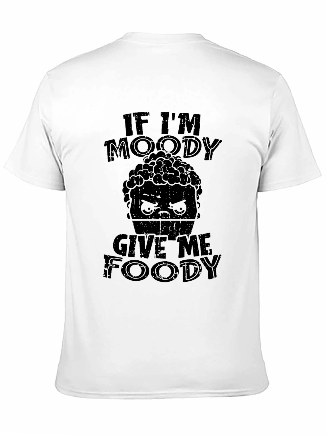 Moody Foody Graphic T-Shirt -  Funny Foodie Tee