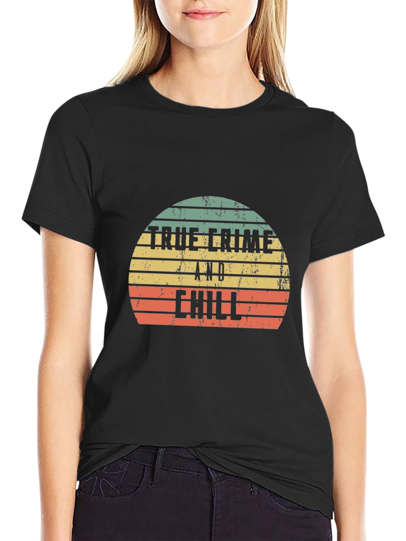 True Crime and Chill Graphic Tee