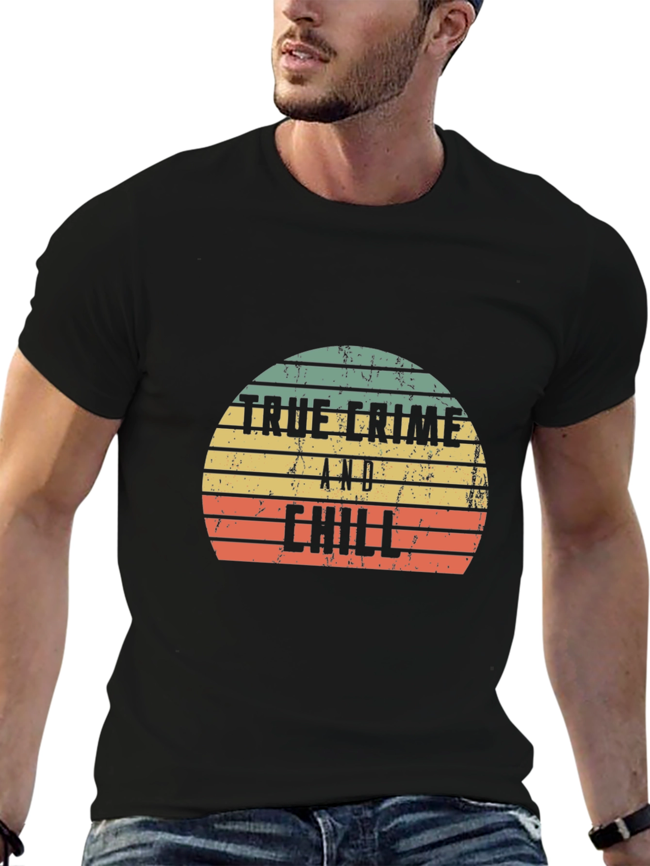 True Crime and Chill Graphic Tee