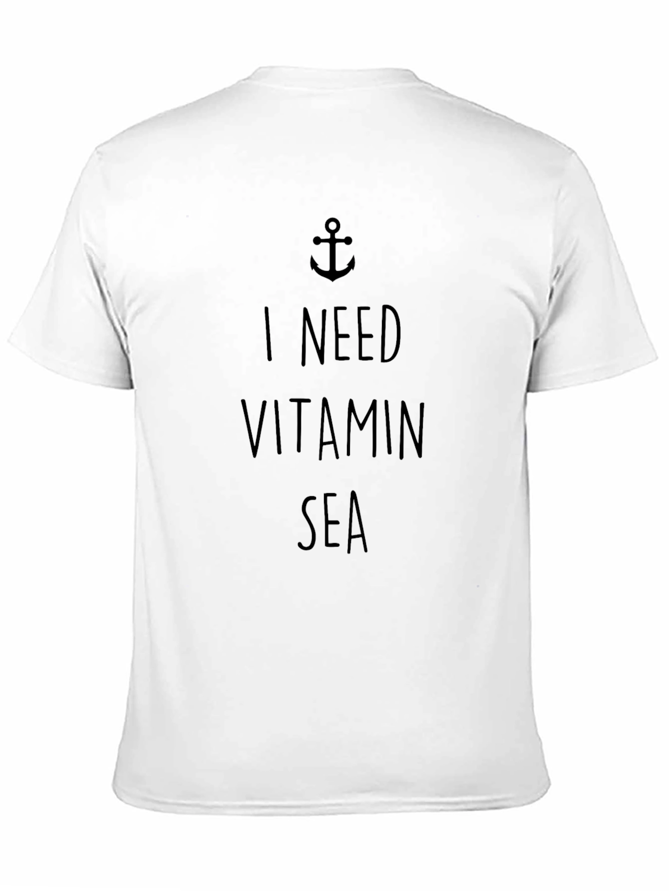 Vitamin Sea Black Graphic T-Shirt