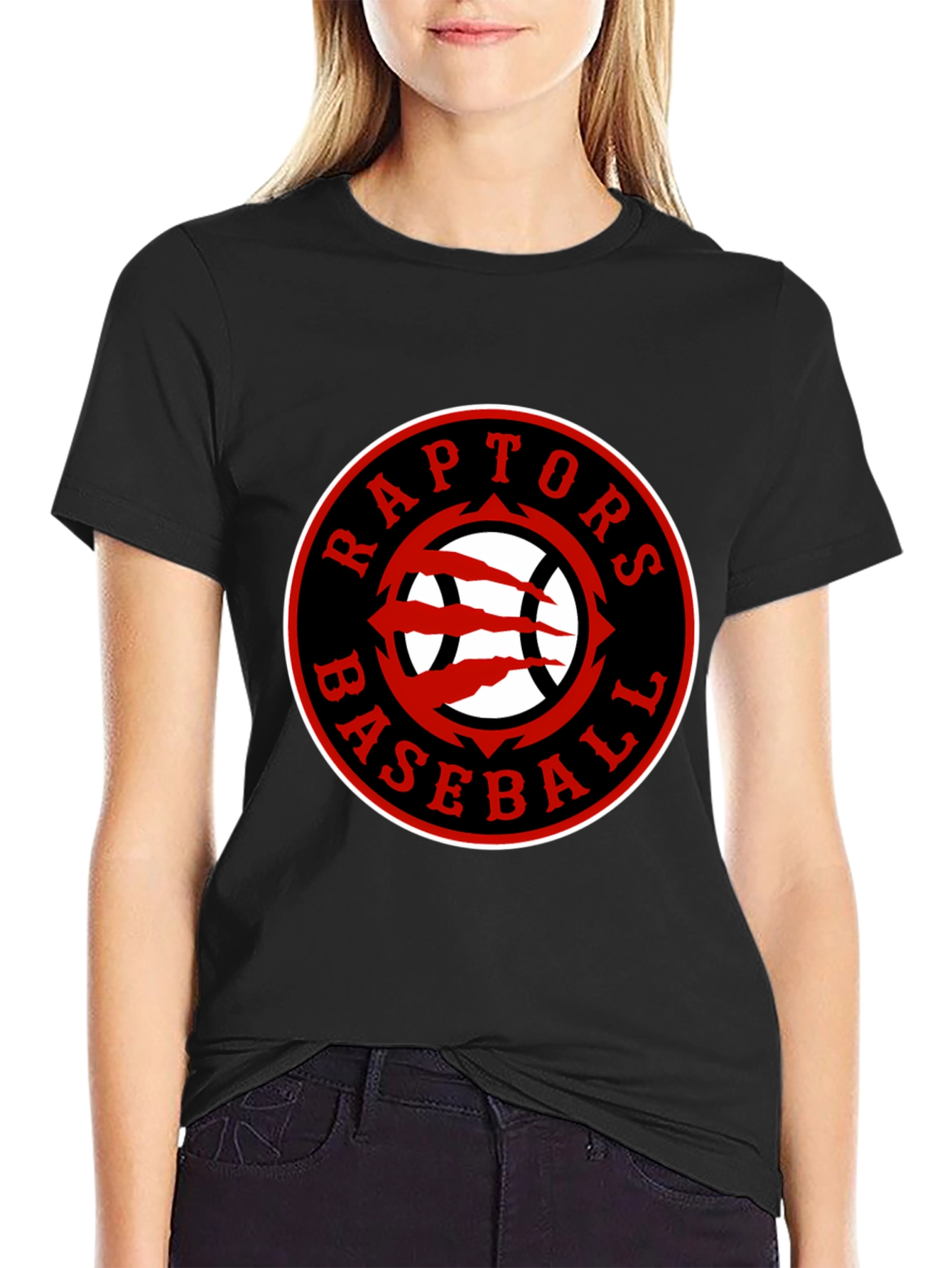 Raptors Baseball Graphic T-Shirt