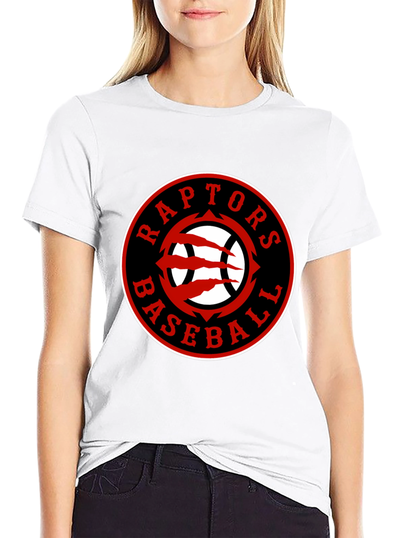 Raptors Baseball Graphic T-Shirt