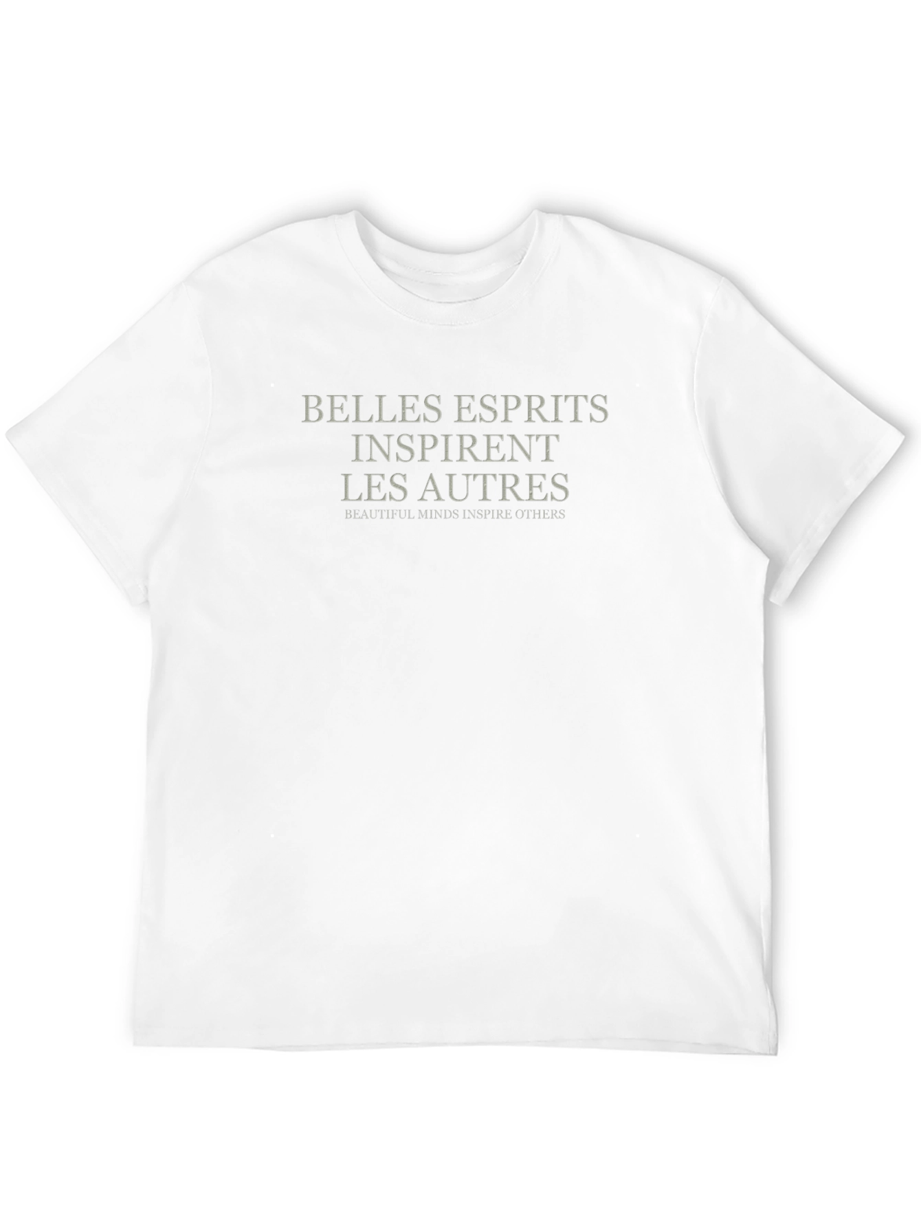 Belles Esprits Inspirent T-Shirt - Beautiful Minds Tee