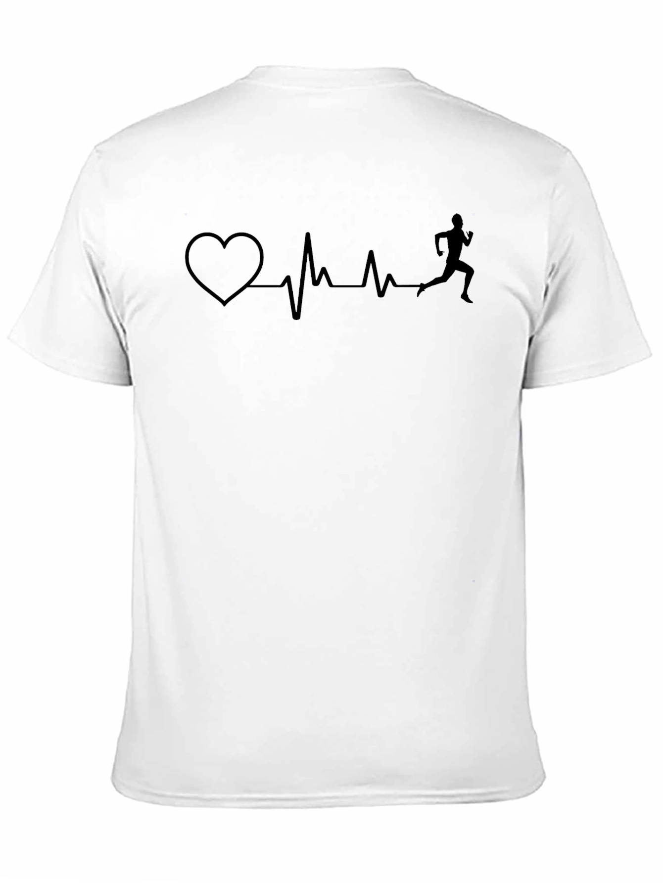 Runner Heartbeat T-Shirt - Active Lifestyle Tee