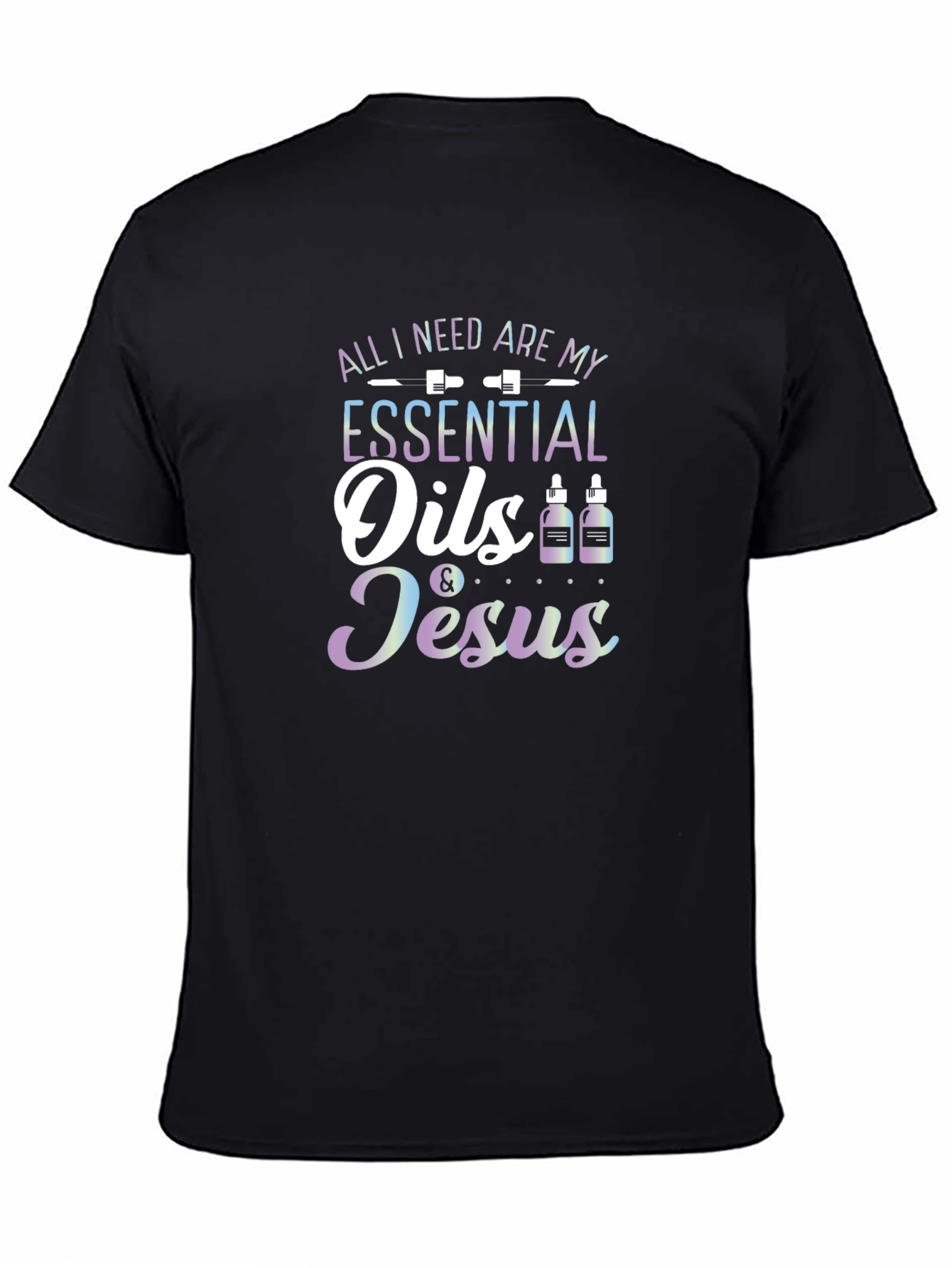 Essential Oils & Jesus Graphic T-Shirt