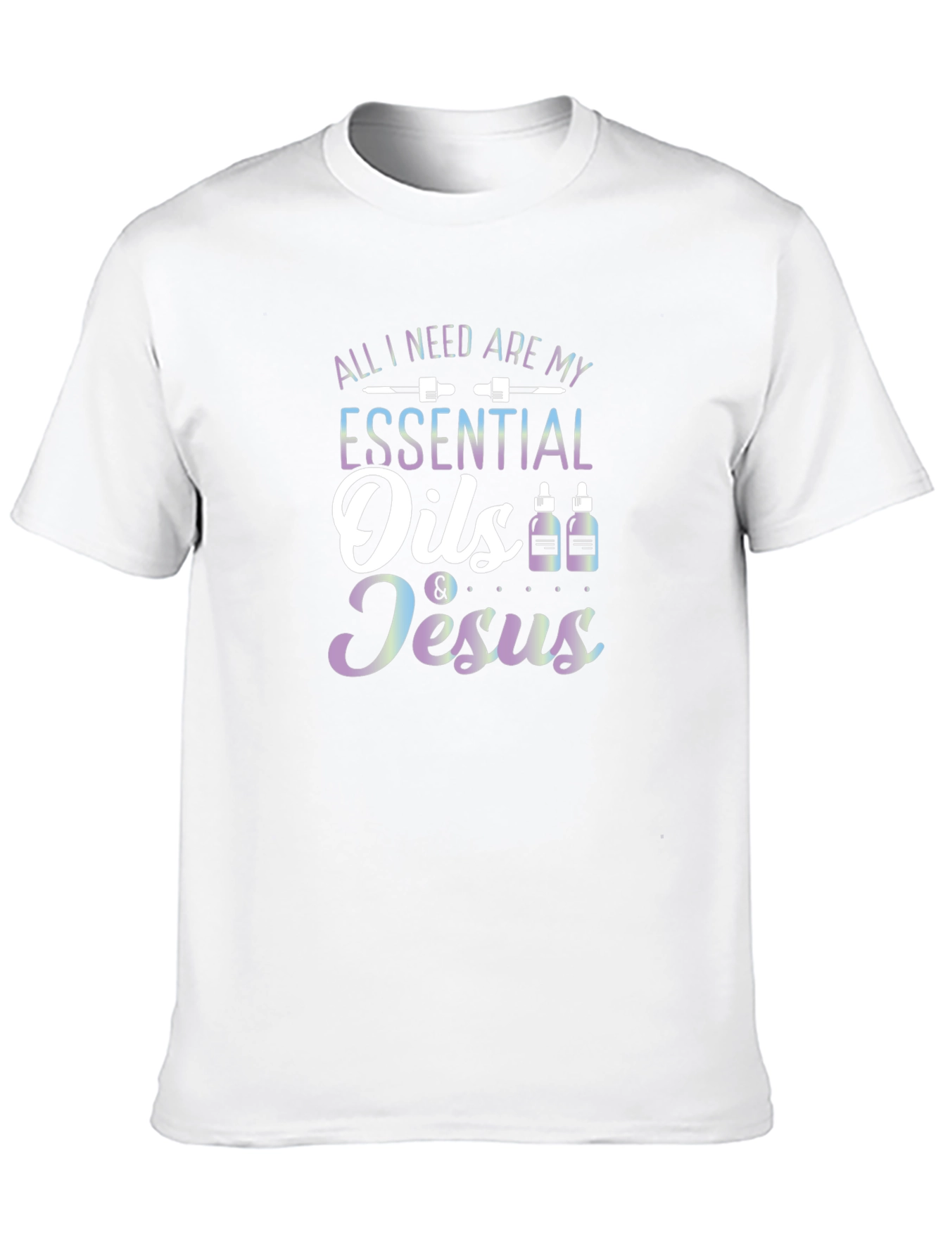 Essential Oils & Jesus Graphic T-Shirt