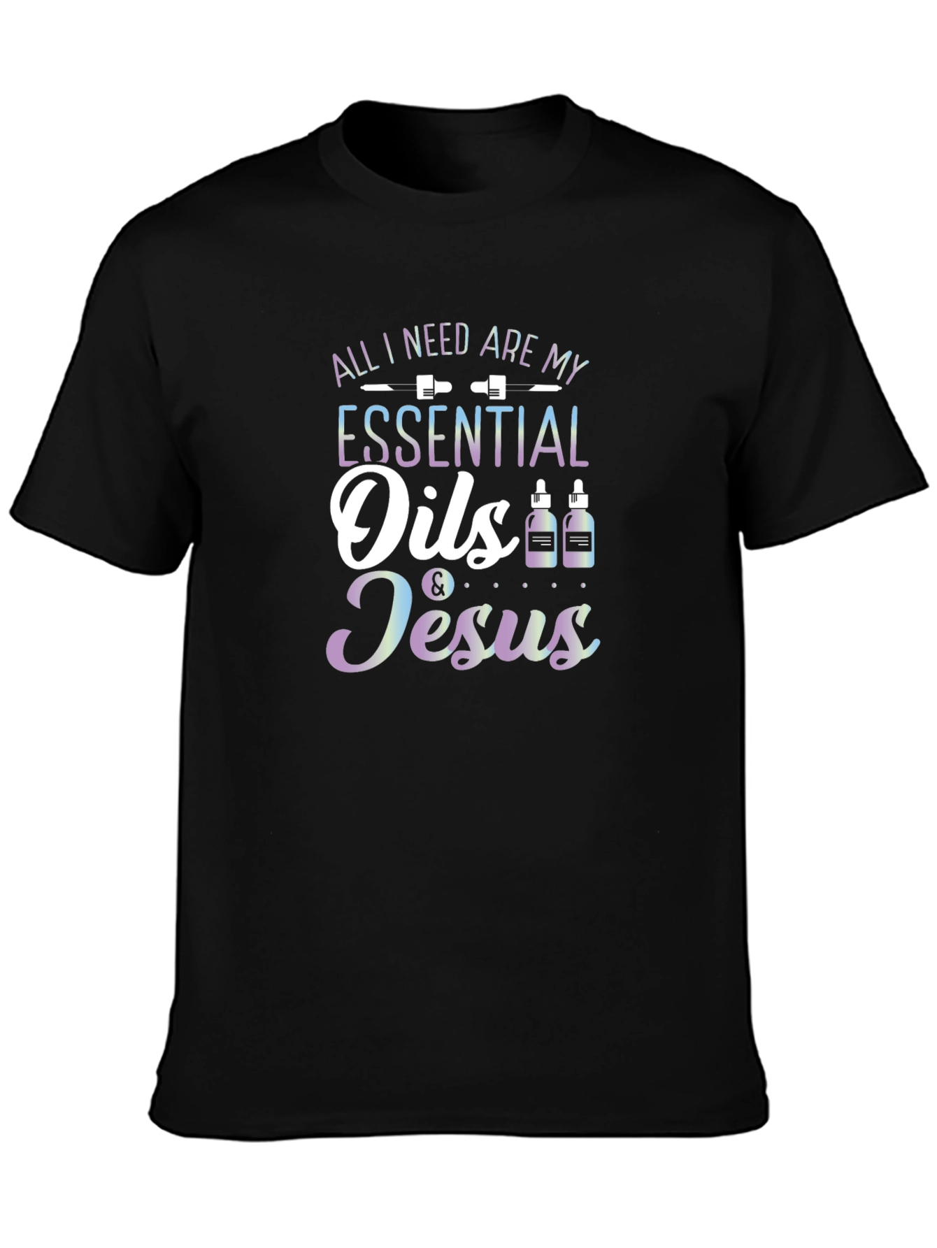 Essential Oils & Jesus Graphic T-Shirt