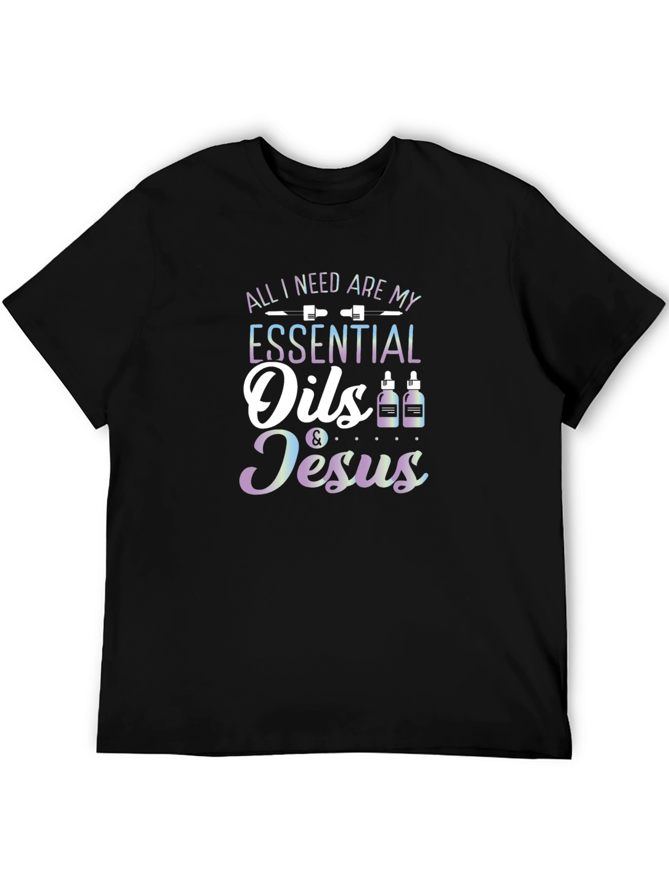 Essential Oils & Jesus Graphic T-Shirt